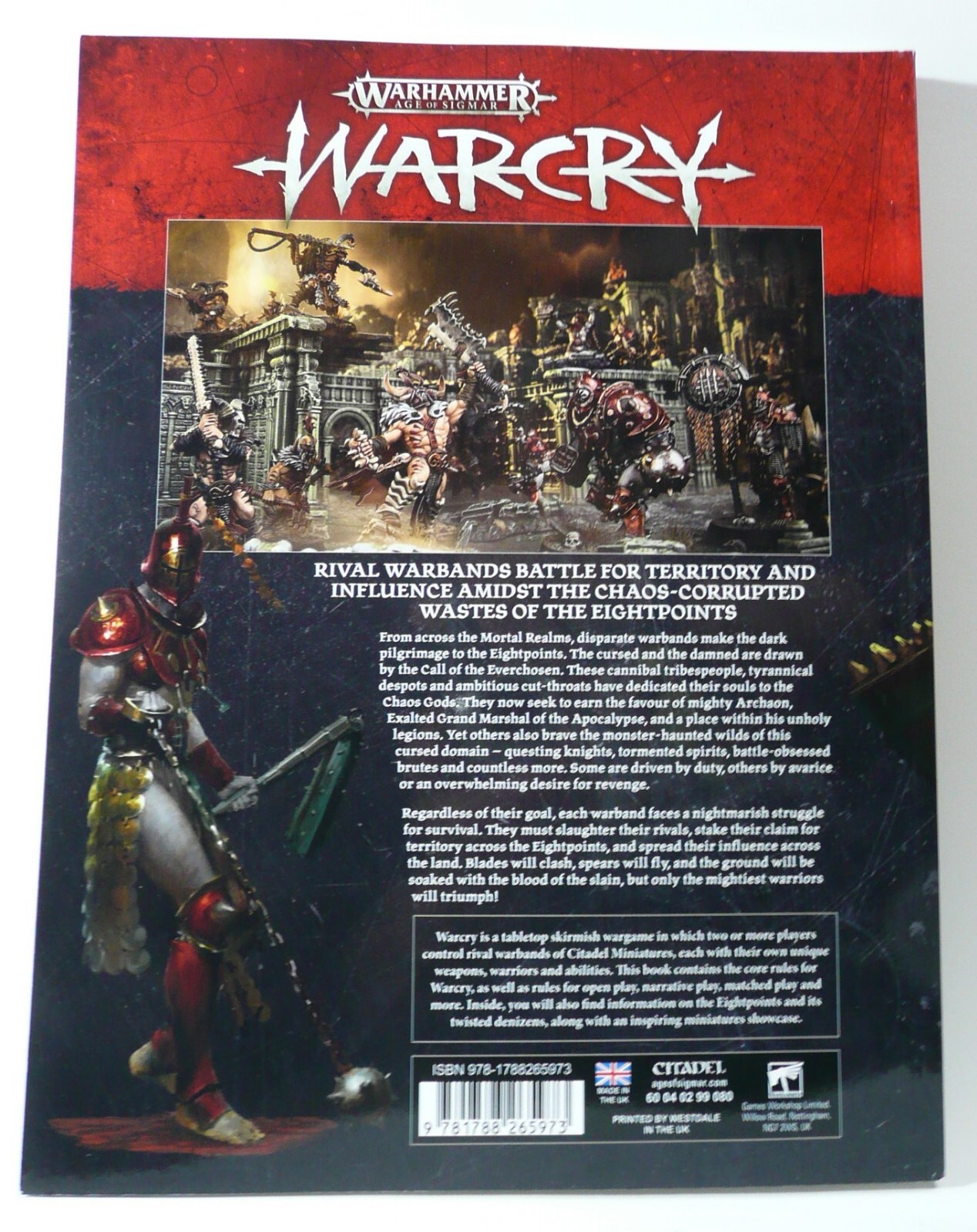 Warhammer Warcry Core Book Skirmish Combat 159 Pages Games Workshop 2019