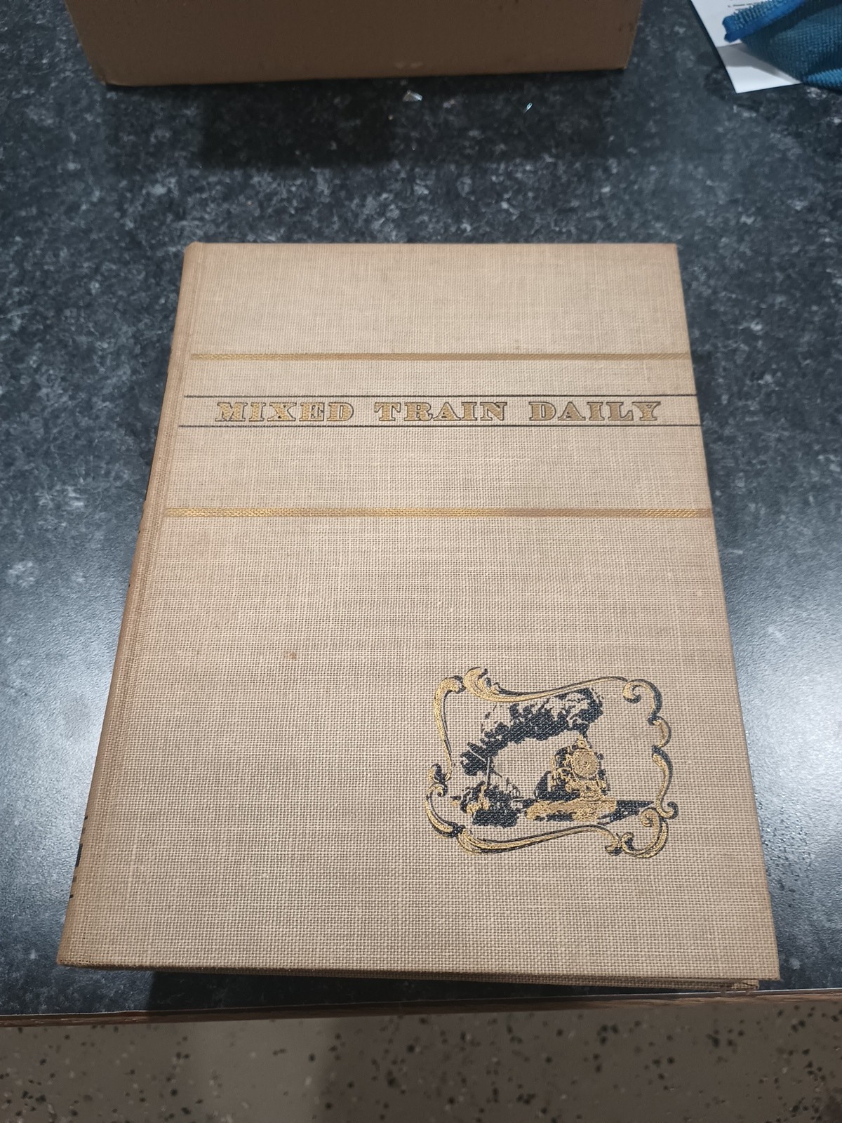 Mixed Train Daily Hardback Cover Book