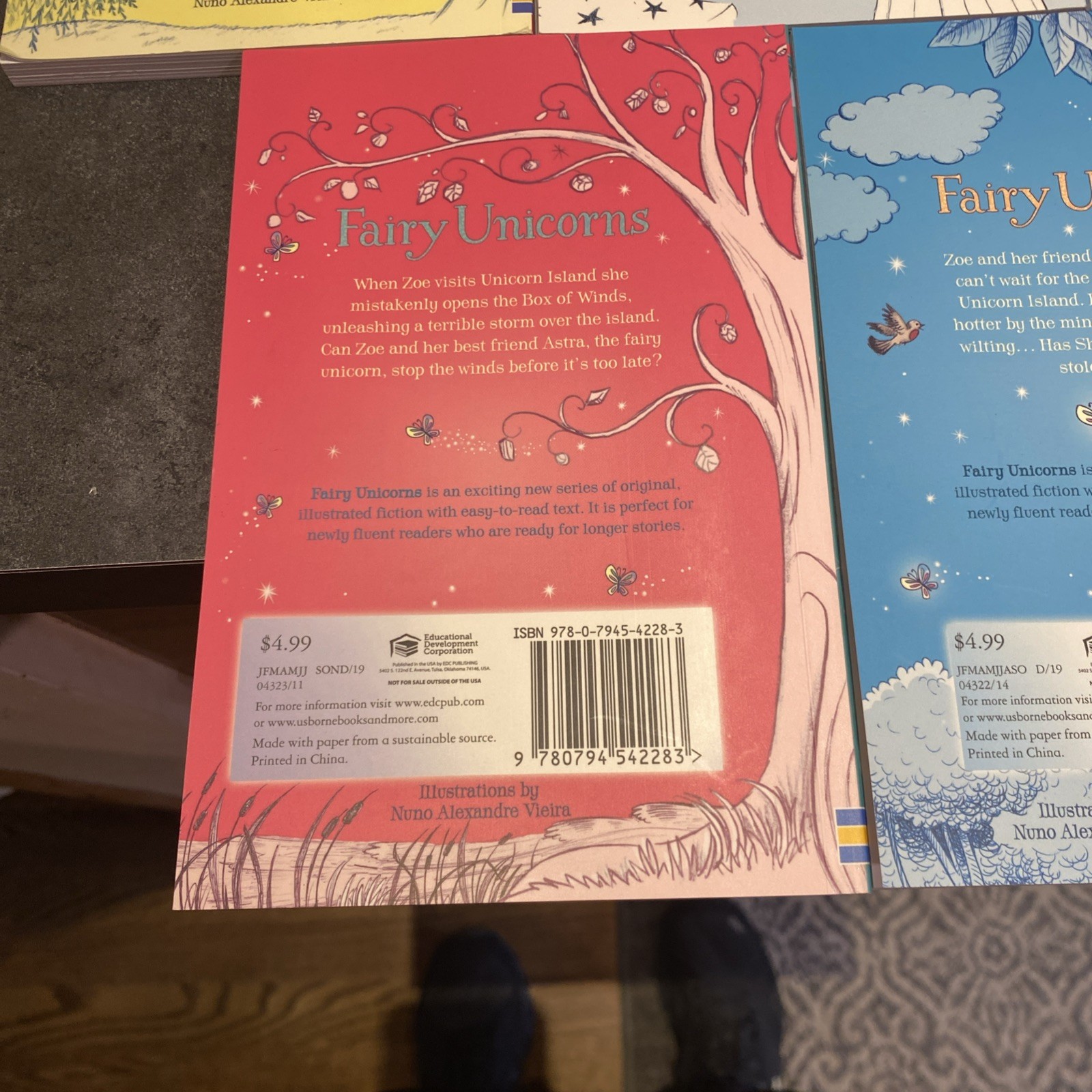 Fairy Unicorns Book Series Set of 5 Paperbacks by Zanna Davidson – MINT