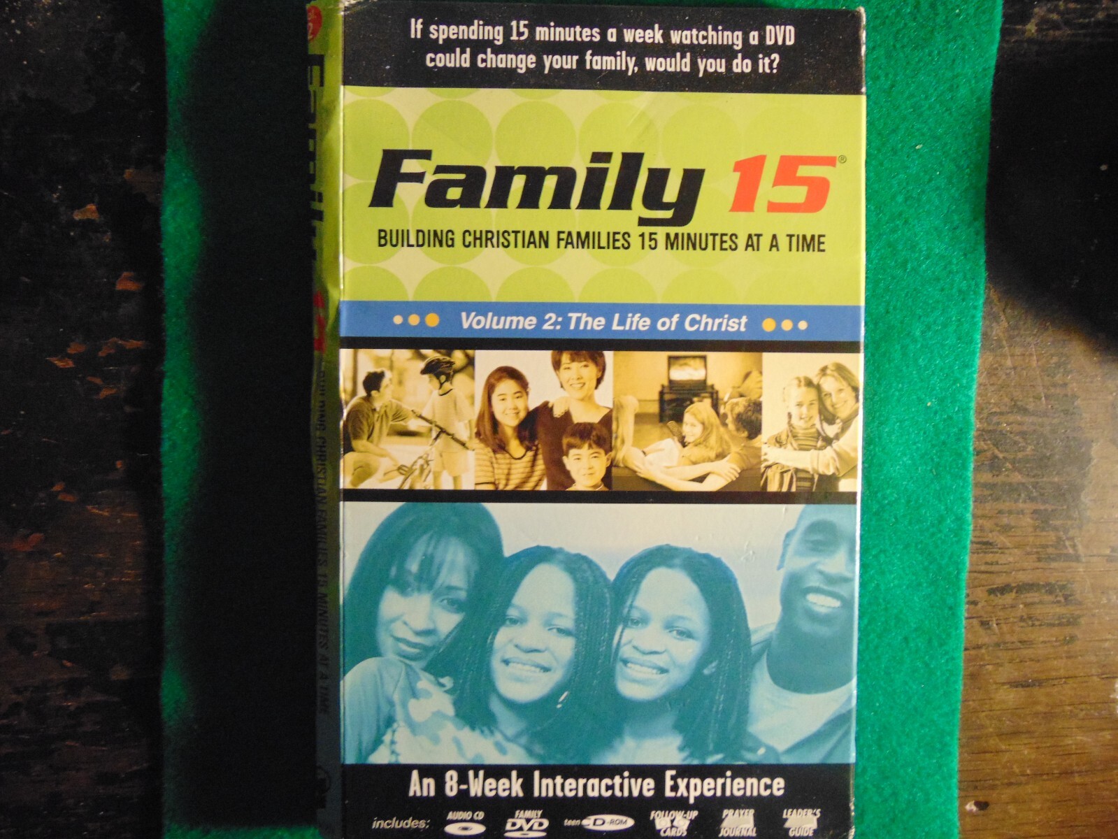 Family 15: Building Christian Families 15 Minutes At A Time 3-Disc Set DVD CD +