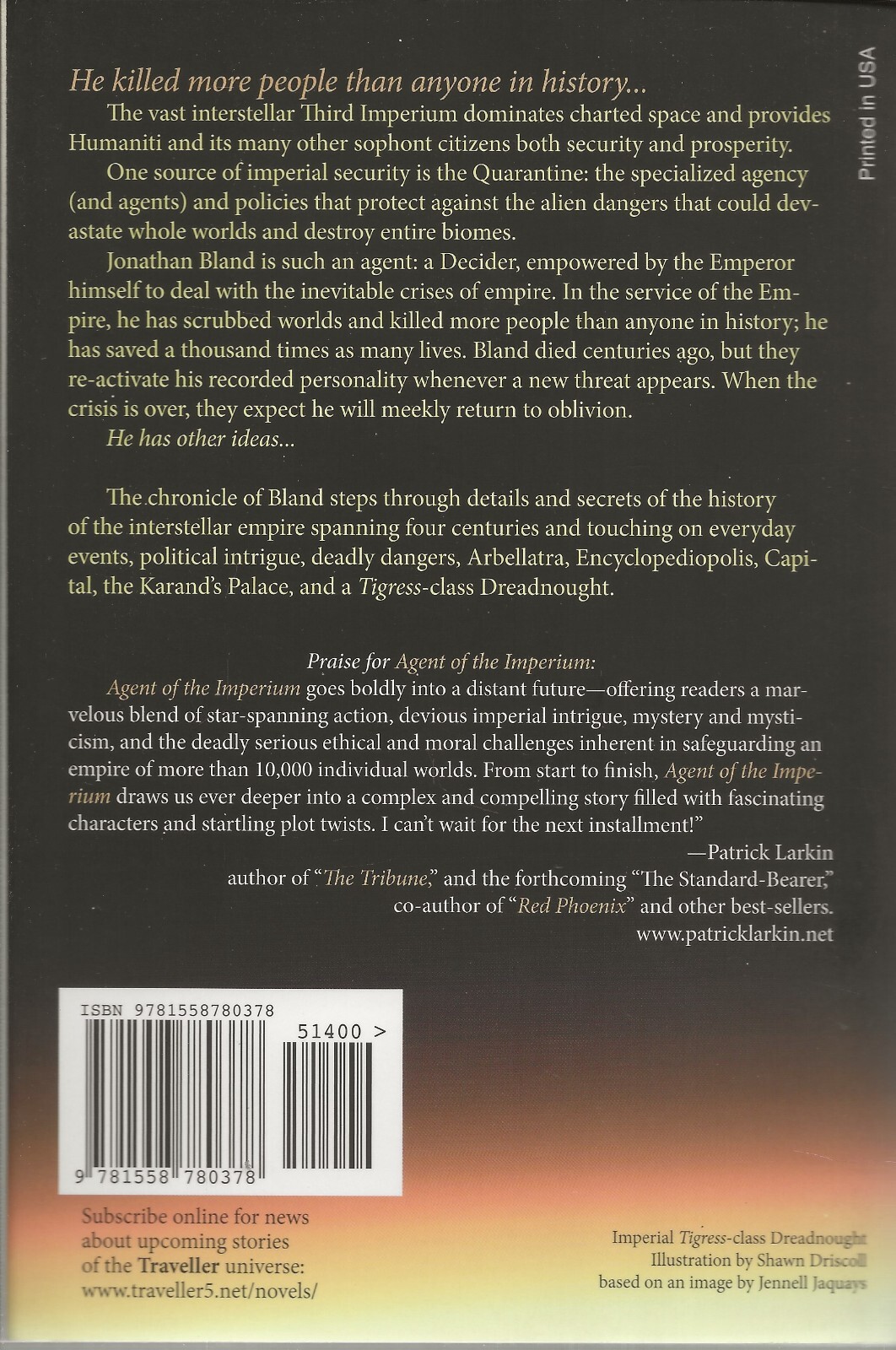 Agent of the Imperium: A Story of the Traveller Universe by Marc Miller (2015)