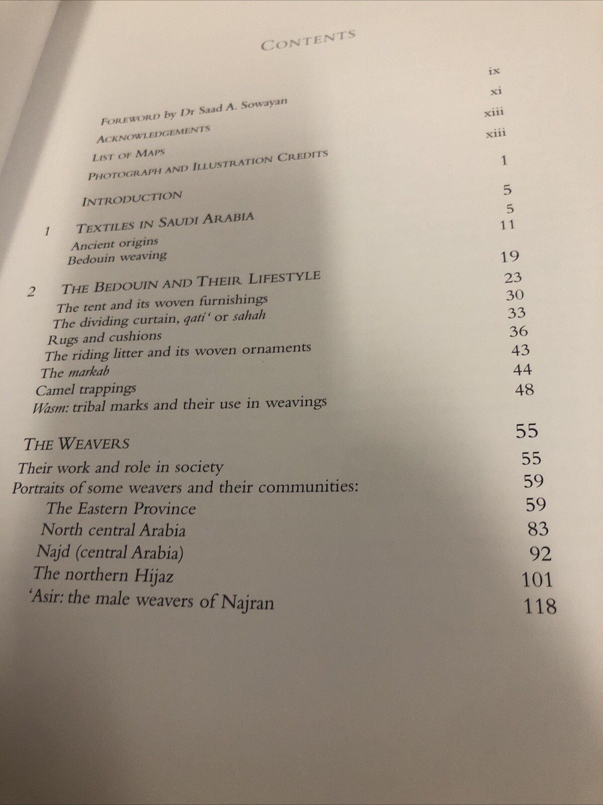 Bedouin Weaving of Saudi Arabia and Its Neighbours by Joy Totah Hilden (2010,…