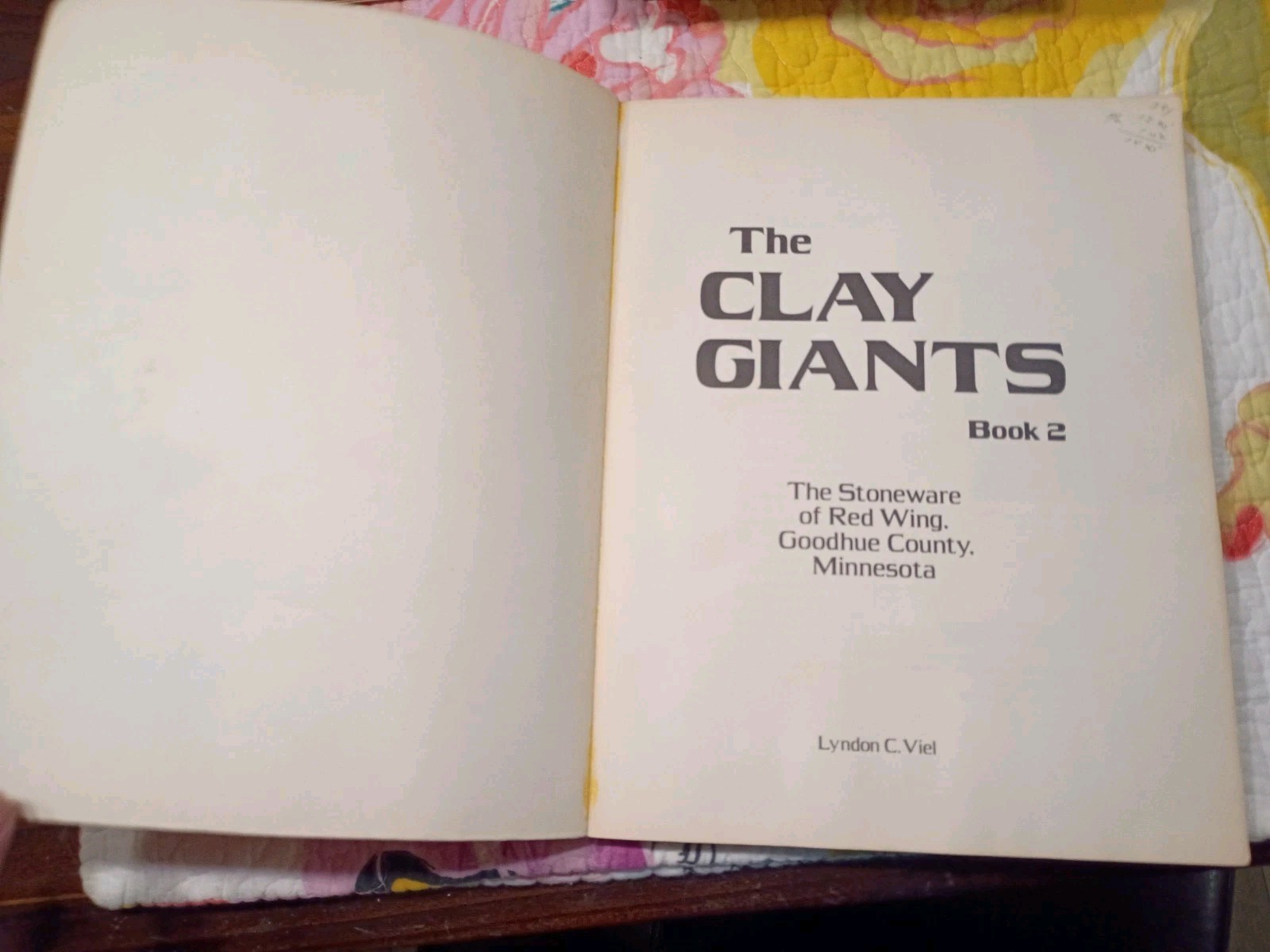 Clay Giants by Lyndon C. Viel (1987, Trade Paperback)