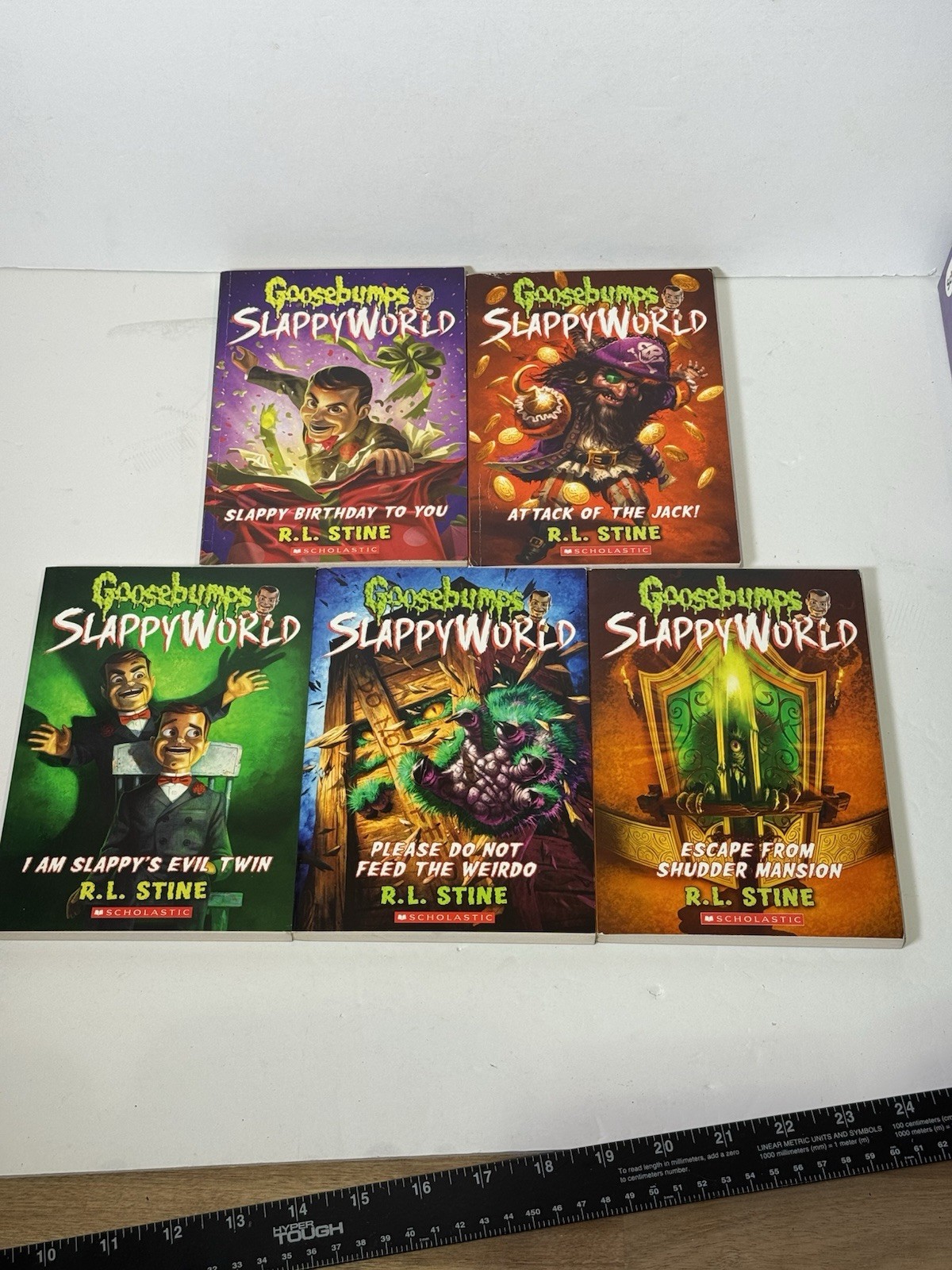 Goosebumps SlappyWorld Box Set: Books 1-5 by R. L. Stine (2018, Quantity Pack)
