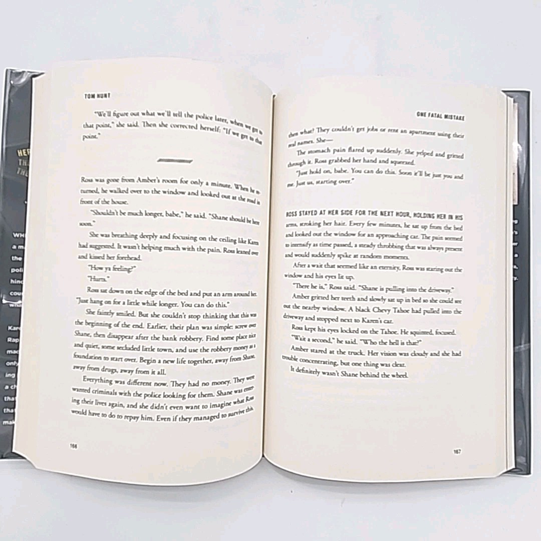 One Fatal Mistake by Tom Hunt 1st Edition 2019 Hardcover Book