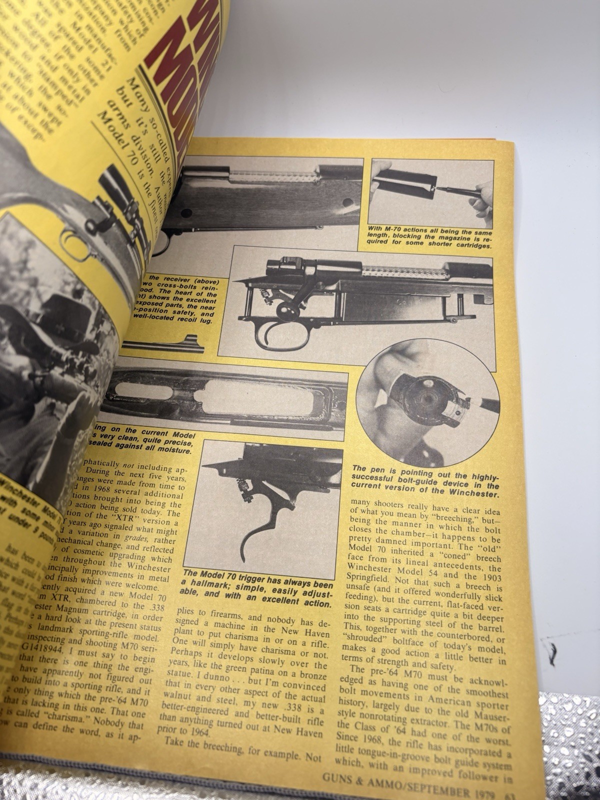 Guns & Ammo Magazine September 1979 Vintage Firearms Hunting Collecting