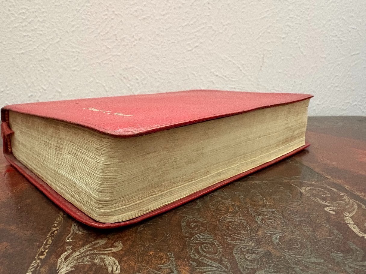 Holy Bible KJV Appointed To Be Read In Church Indian Calfskin Leather Cambridge