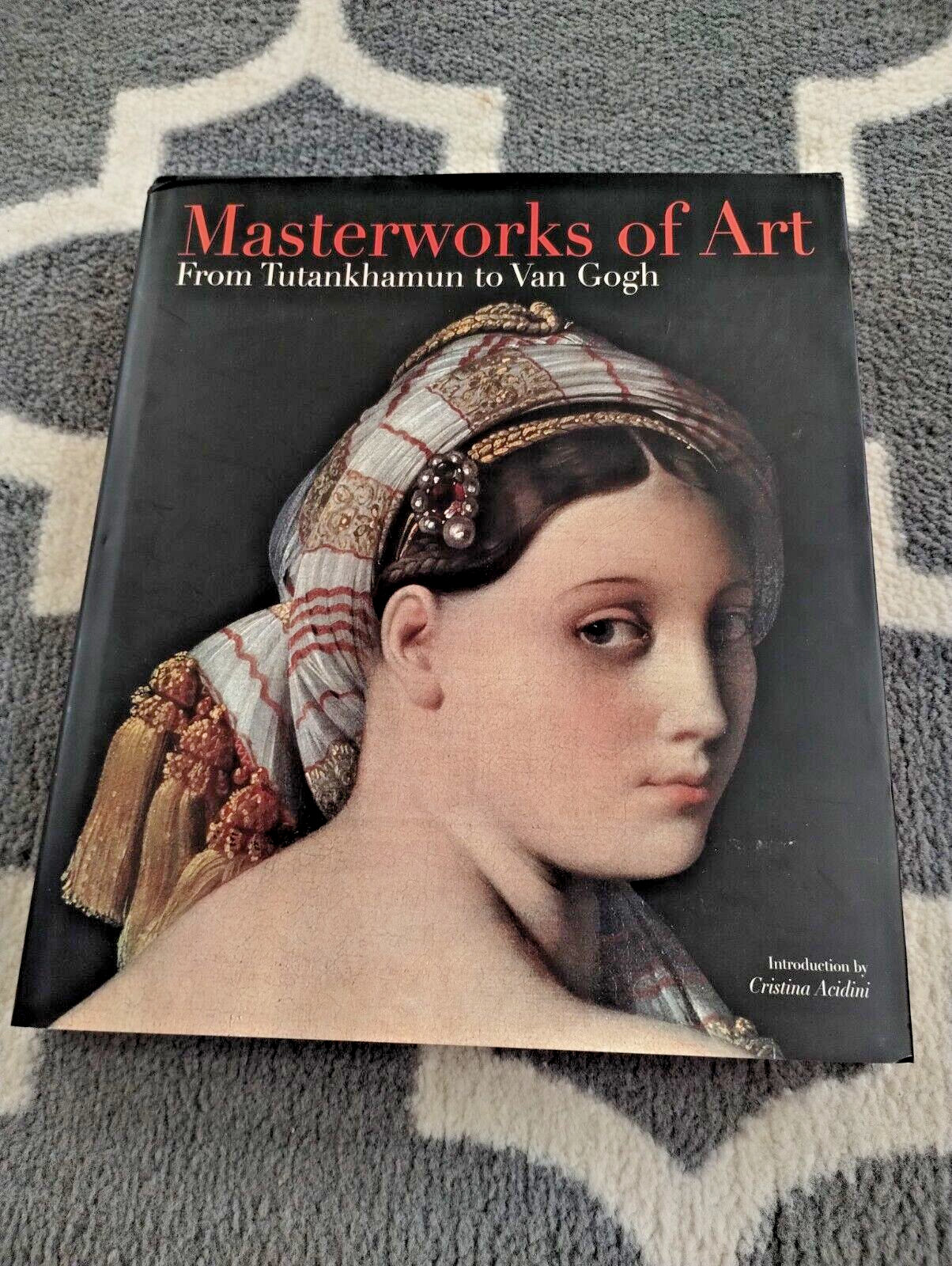 Hardcover Edition Masterworks of Art, From Tutankhamun to Van Gogh Book