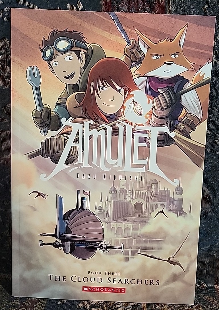 Lot of 5 AMULET Books #1-5 Set by Kazu Kibuishi Graphic Novels