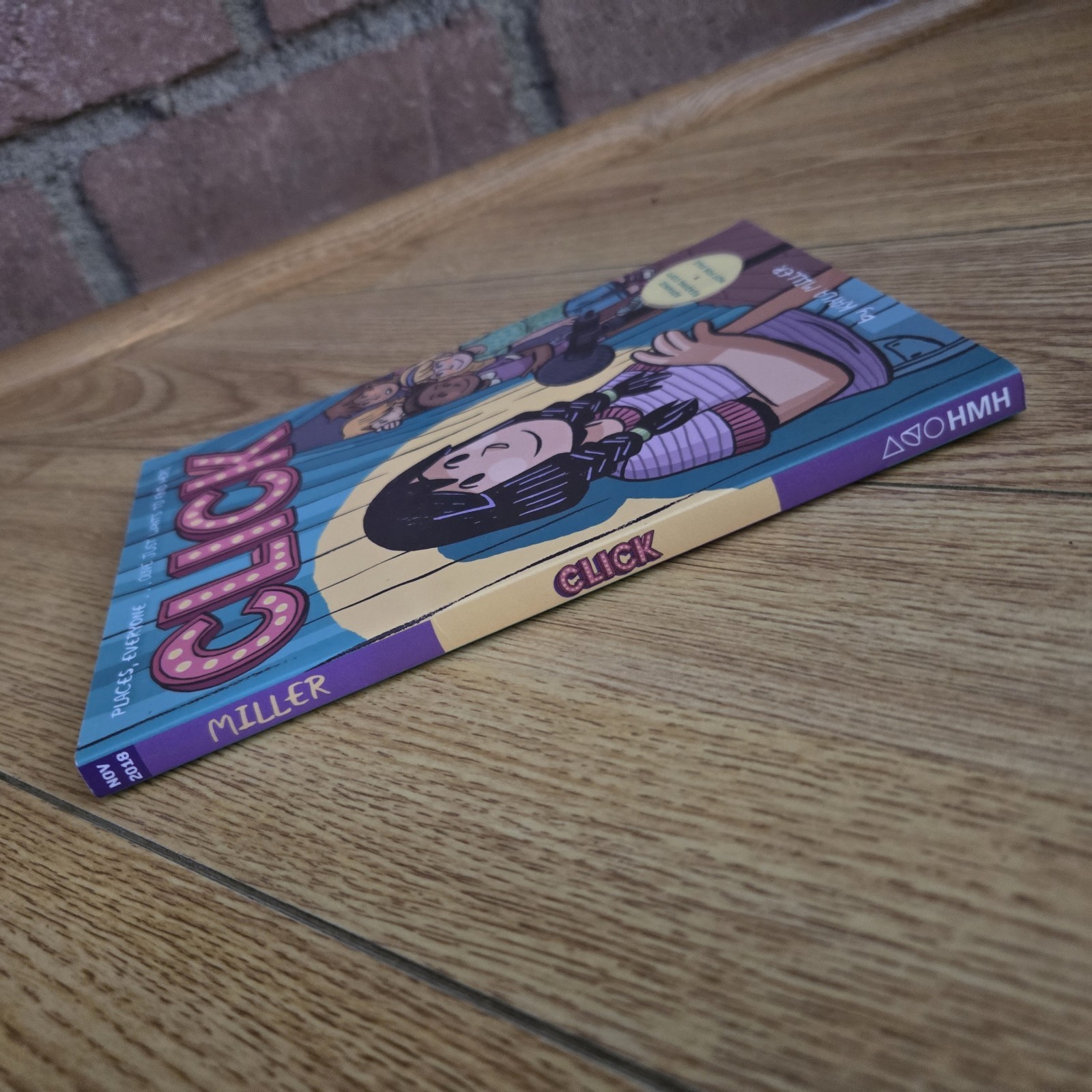 Click by Kayla Miller (2018 ARC Uncorrected Proof) HMH Kids Advance Reading Copy