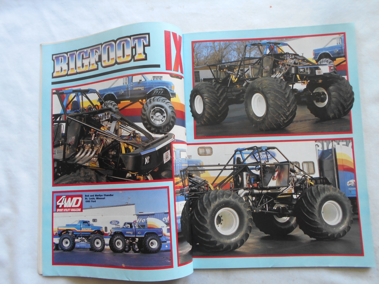 4WD SPORT UTILITY Magazine-NOVEMBER,1990 BIGFOOT