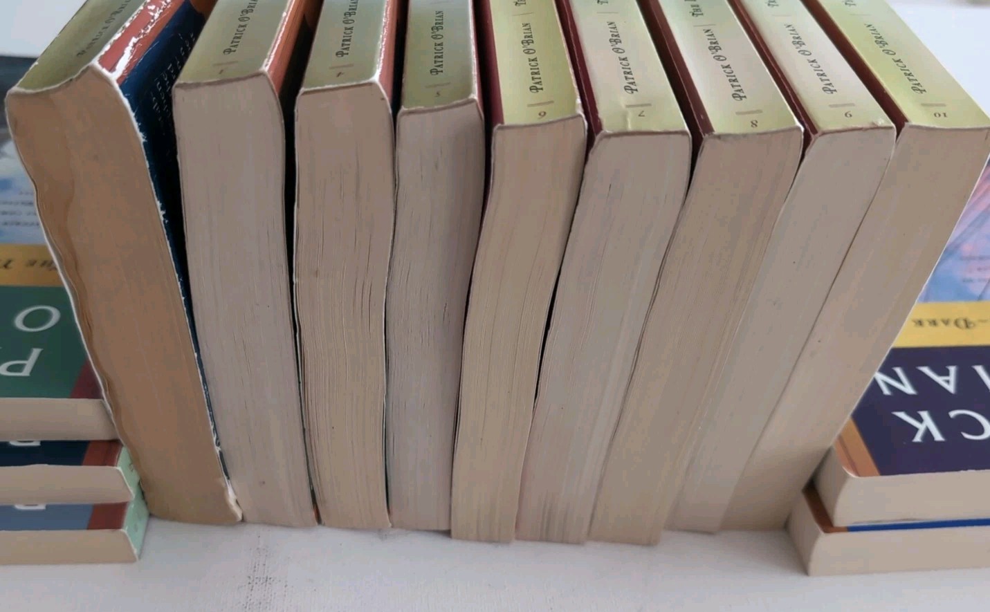 Lot Of 19 Patrick O’Brian,Norton Publishing, Paperback Books, No Vol. 2
