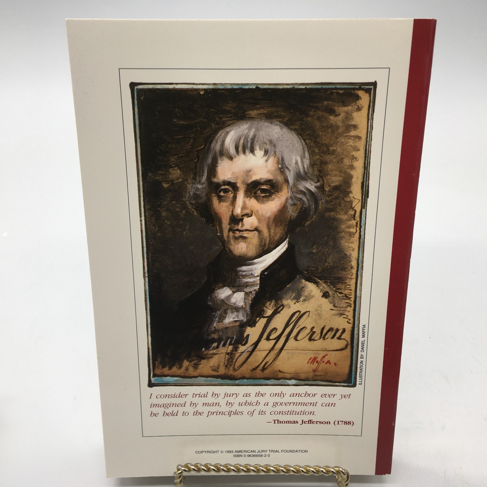 “In Defense of Trial by Jury” Volumes 1 & 2 Softcover Books + Slipcase, Few 1993