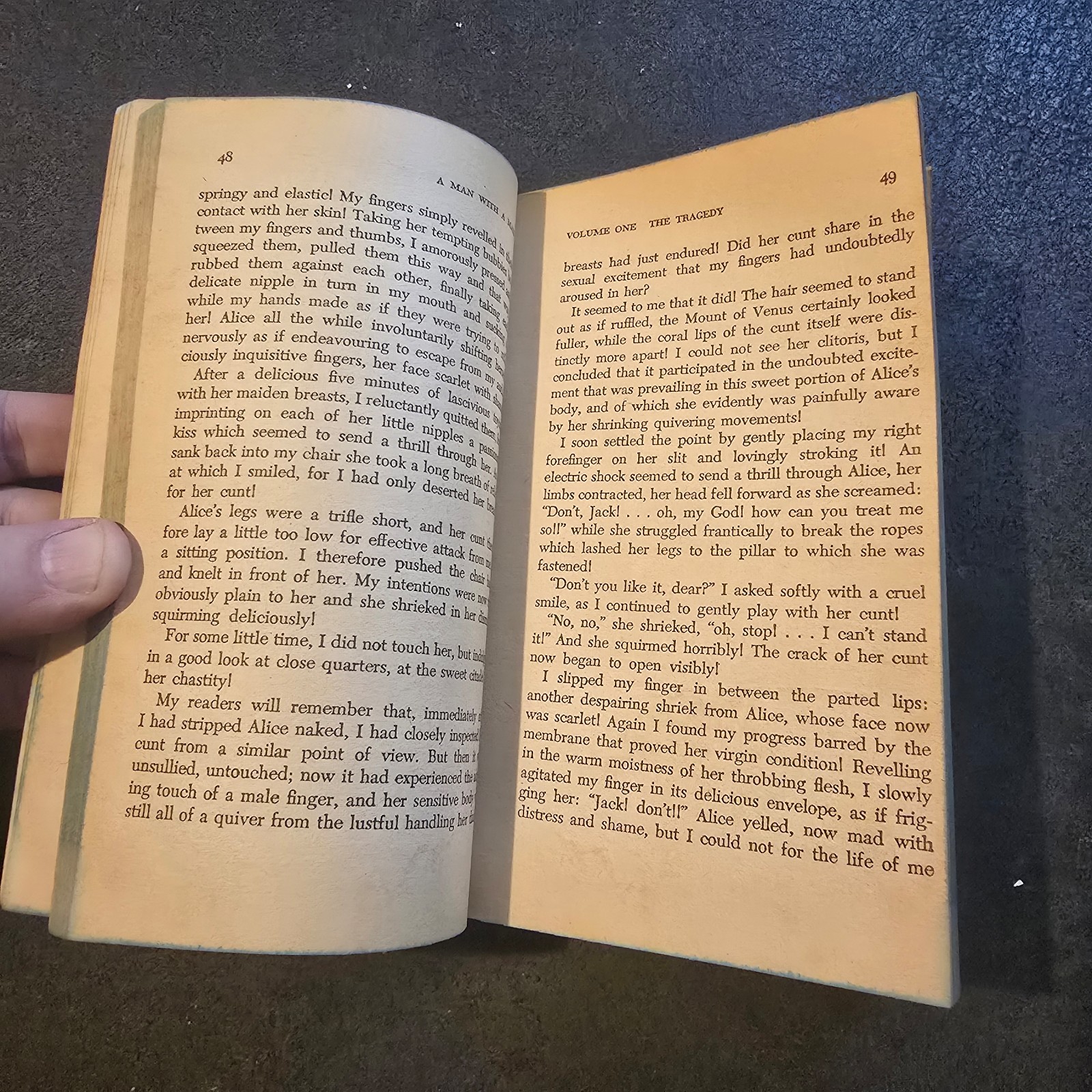 A Man With a Maid Paperback 1968 Erotica Underground Novel of Victorian England