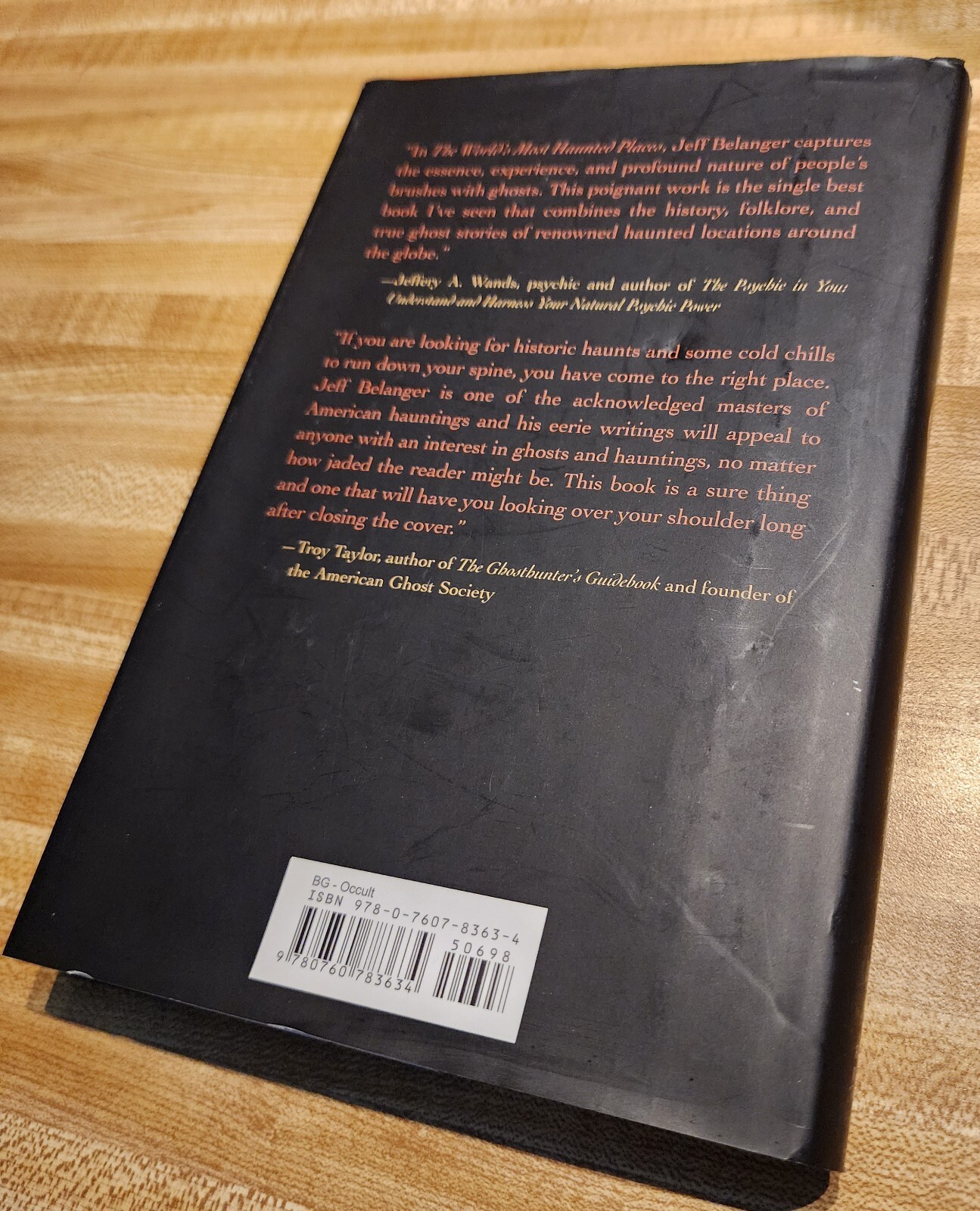 The World’s Most Haunted Places by Jeff Belanger (2007, Hardcover)