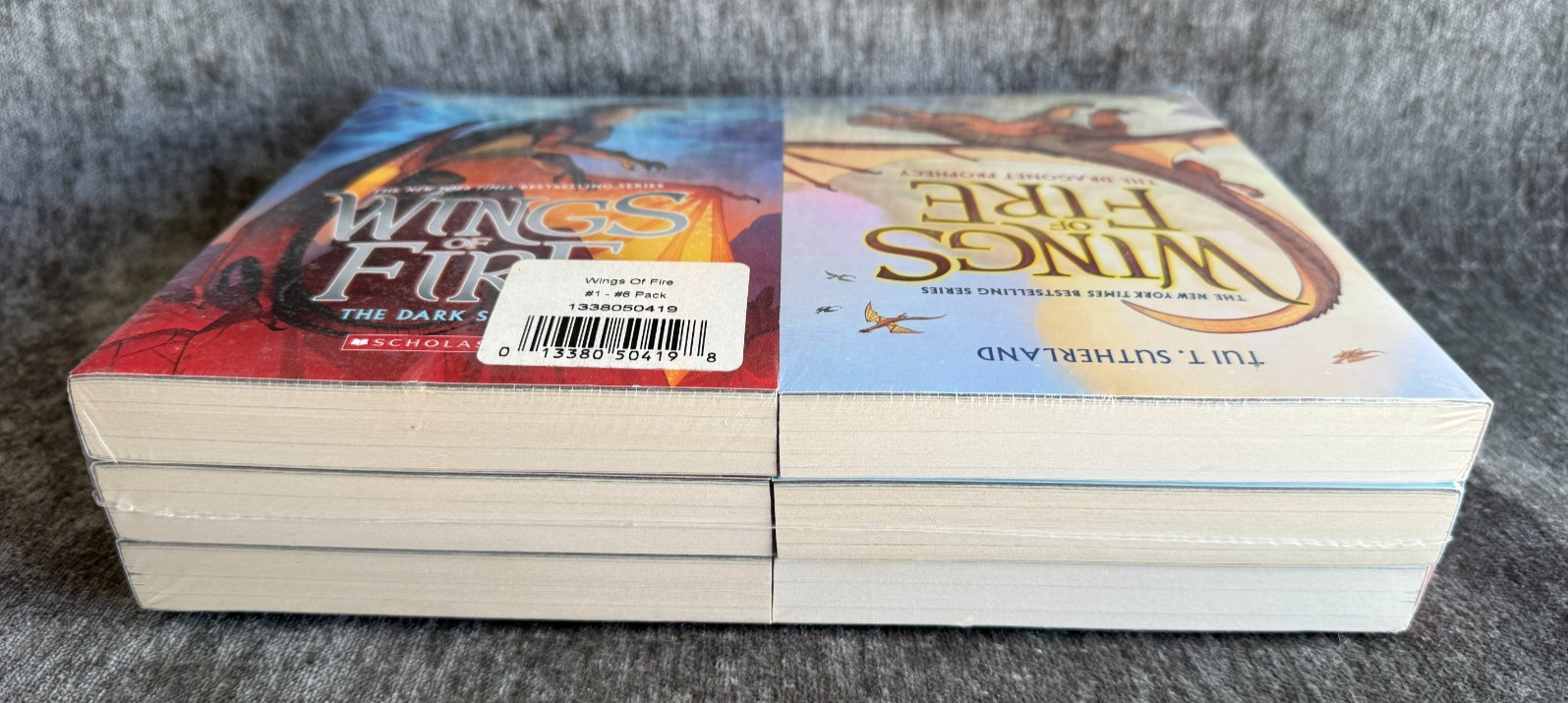 Wings of Fire Book Set #1-#6 Pack Brand New Sealed Tui T Sutherland Scholastic