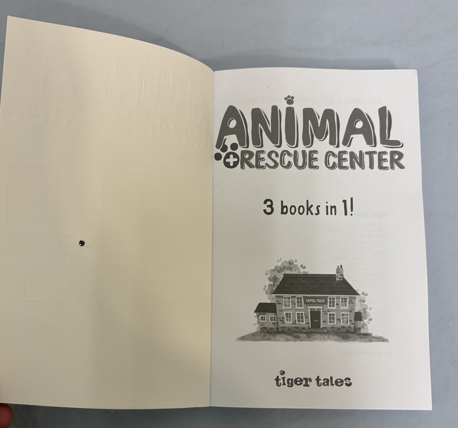 Animal Rescue Center 3 books in 1 Unwanted Puppy Homeless Foal Lonely Kitten