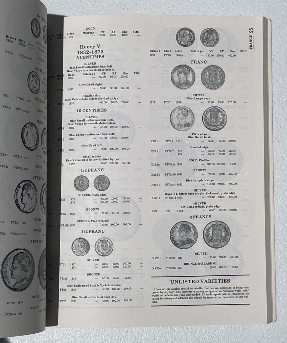 Unusual World Coins Second Edition Reference Book by Colin R. Bruce II