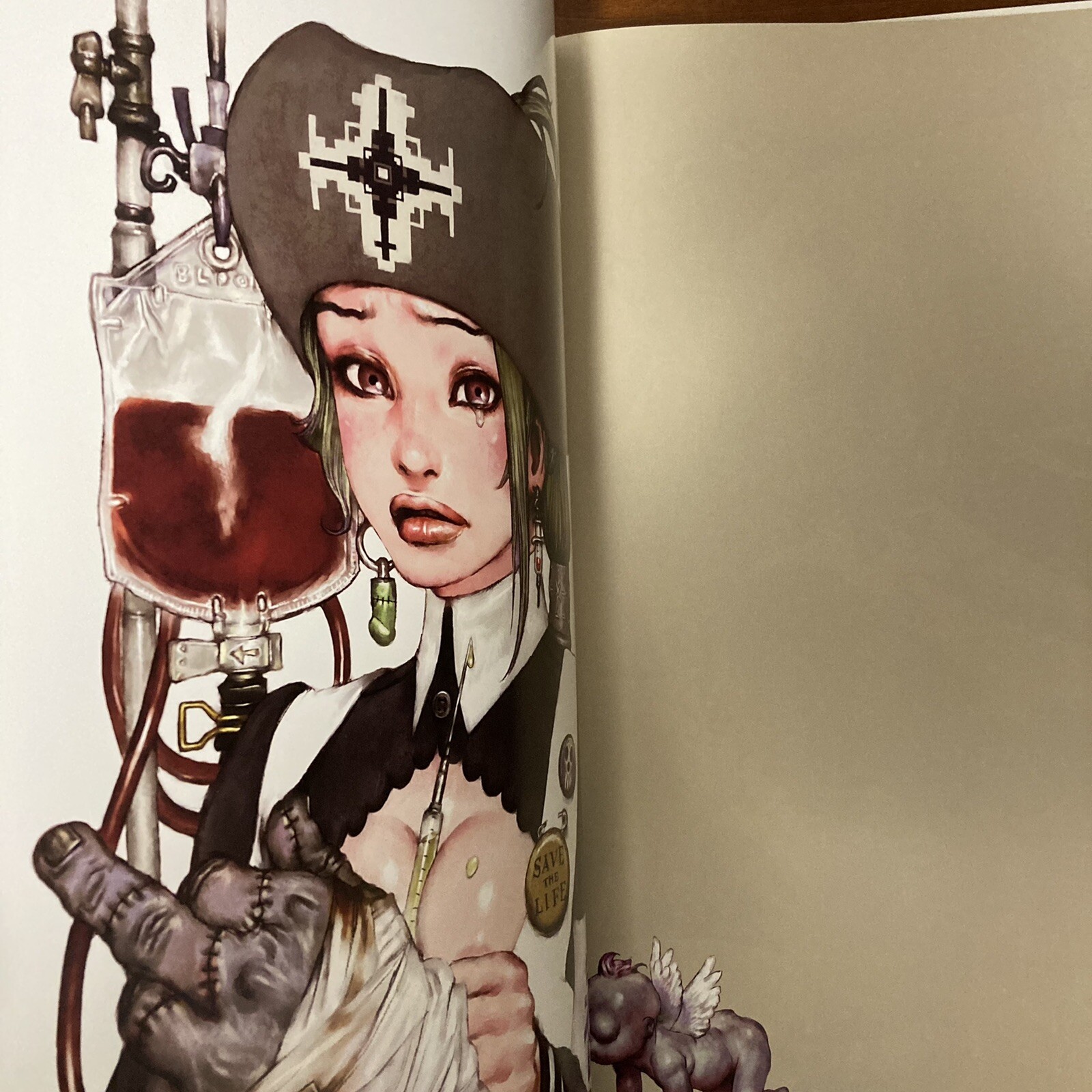Katsuya Terada Art Book Cover Girls Illustration