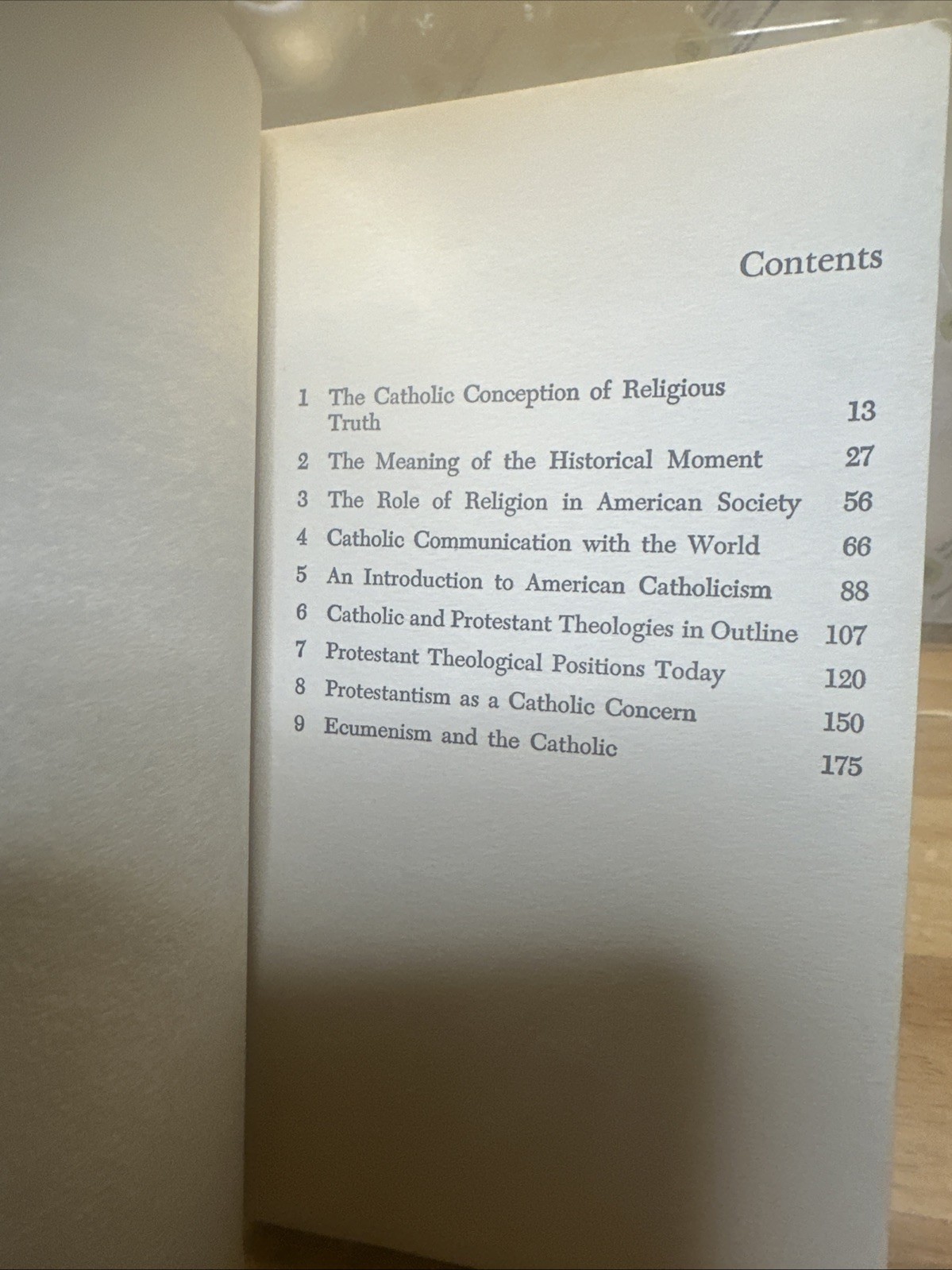 Faith and Understanding in America by Gustave Weigel, S.J. 1962 Paperback