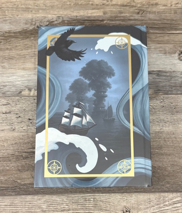 SIGNED Moonlight Book Box METAL SLINGER Rachel Schneider SPRAYED EDGES