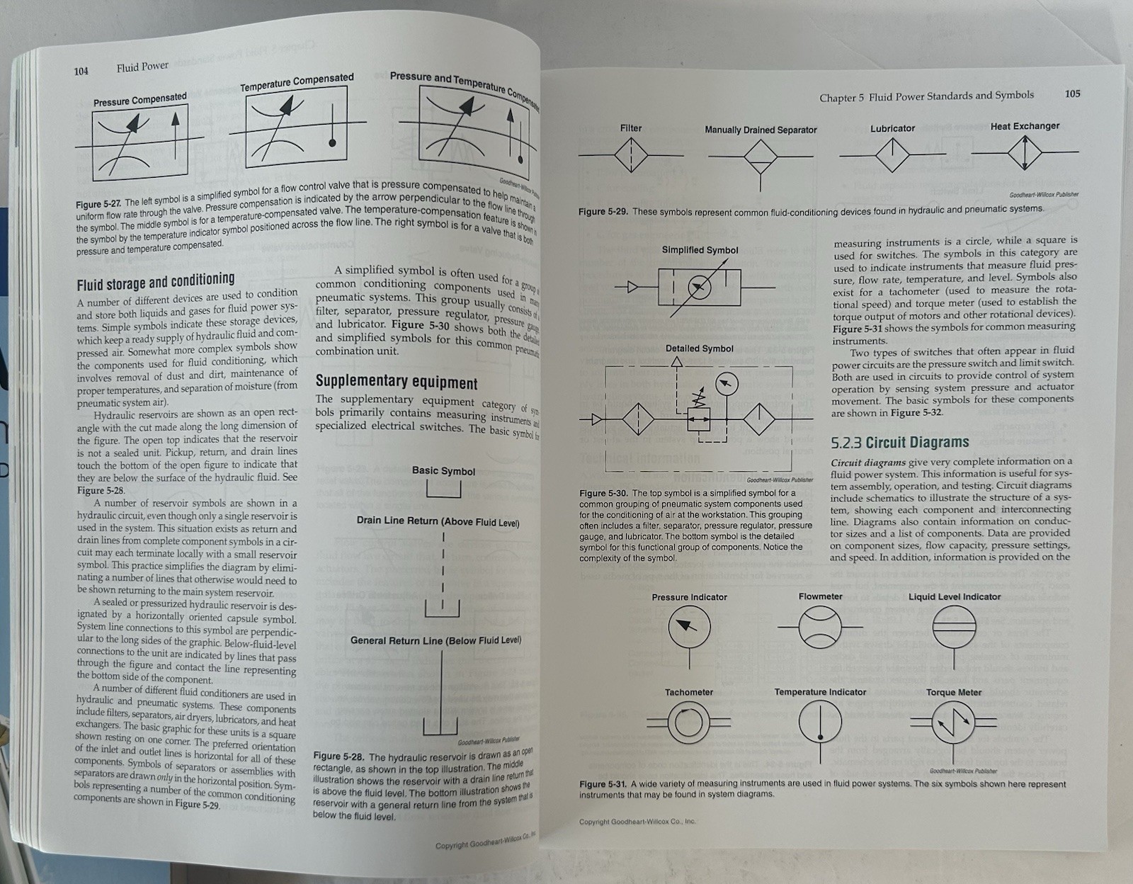 Fluid Power: Hydraulics & Pneumatics 4th Edition. Text & Lab Workbook by Daines