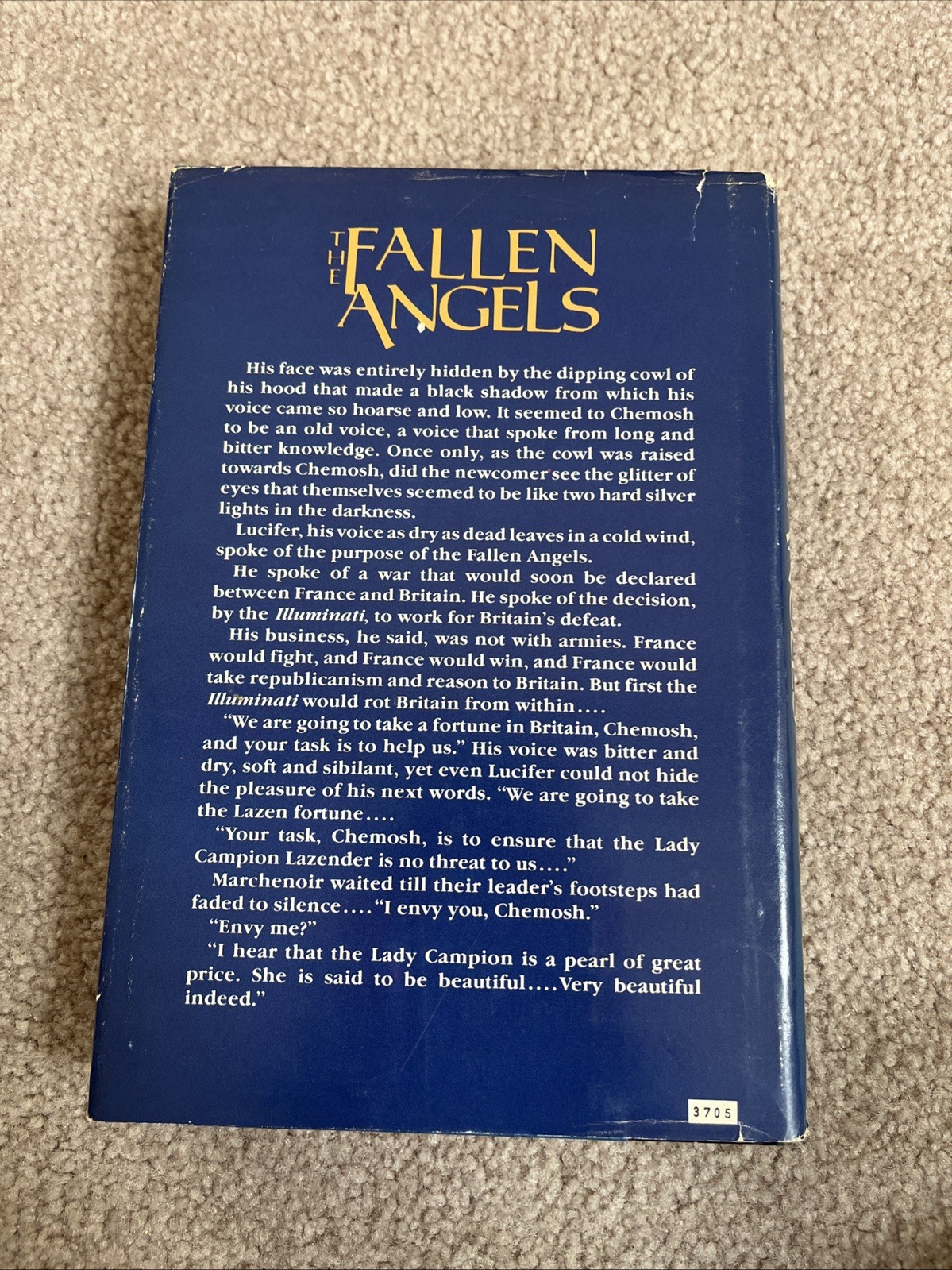 The Fallen Angels by Susannah Kells Vintage 1984 Hardcover Book W/Dust Jacket