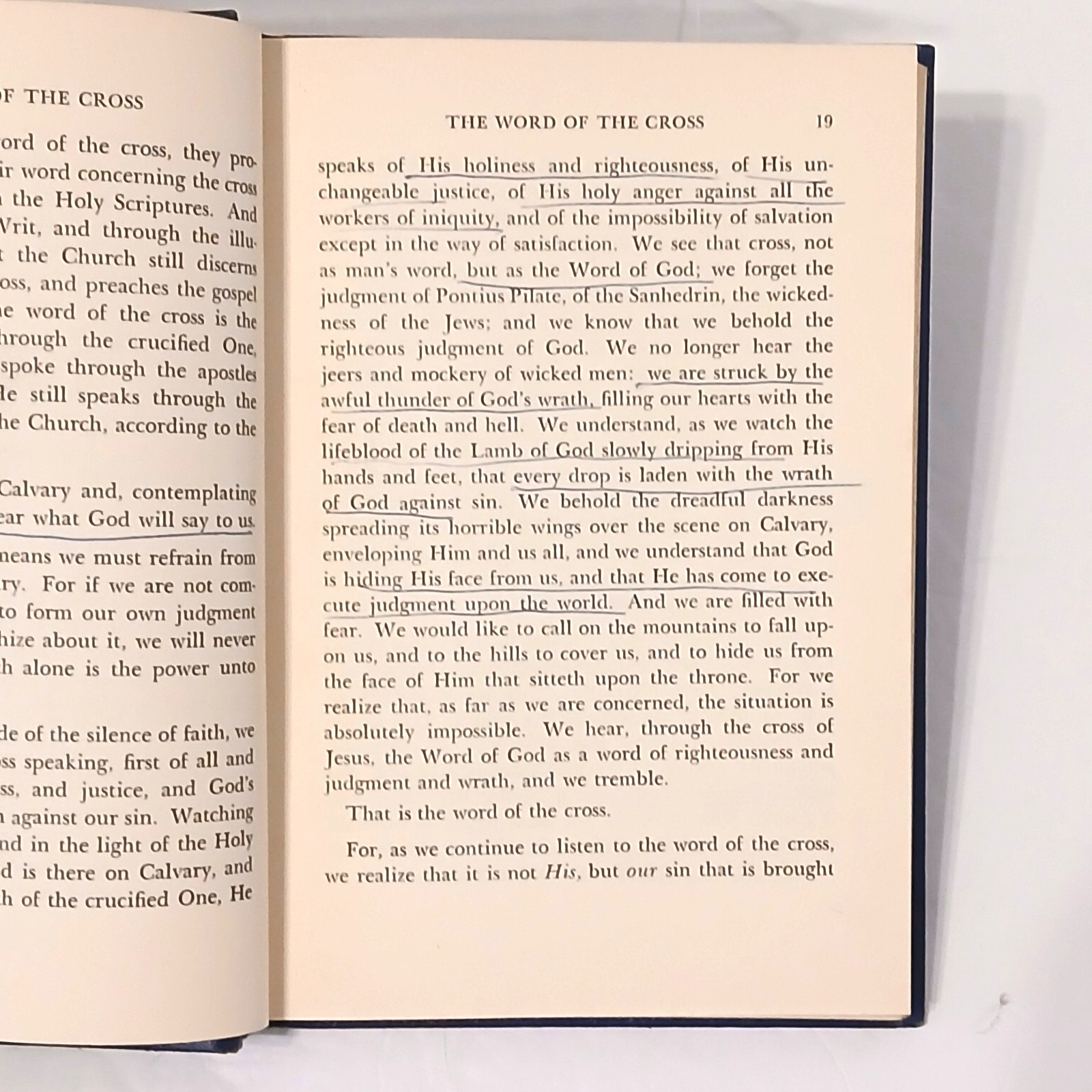 The Power of the Cross – Herman Hoeksema – 1947 Hardcover w/Dust Jacket