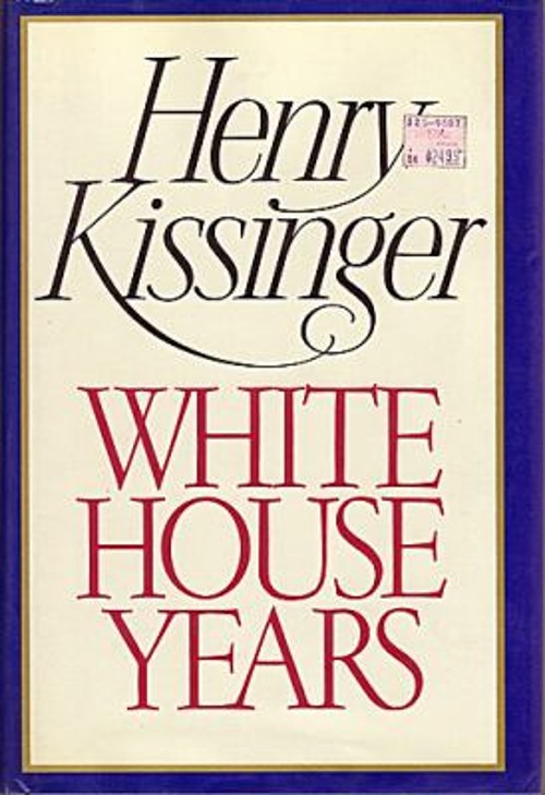 White House Years Hardcover Henry Kissinger