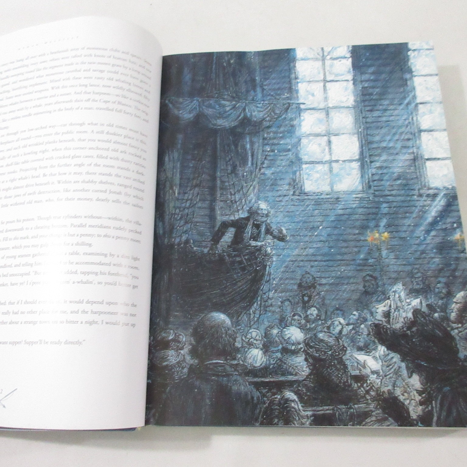 Moby Dick The Illustrated Novel Herman Melville Anton Lomaev Hardcover 2018