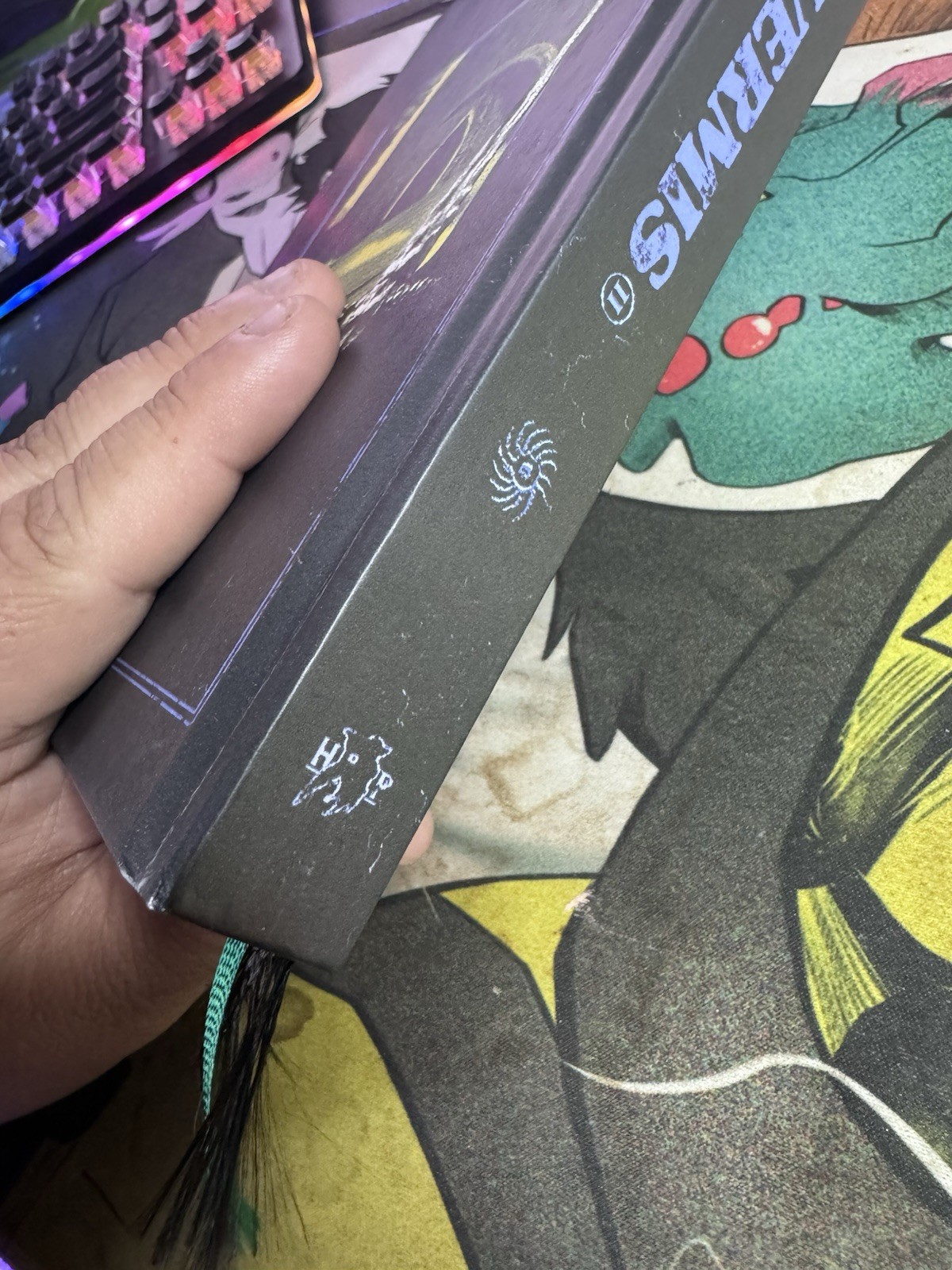 Hollow Press Plastiboo Vermis 1 & 2 Limited Forsaken Hardcover Edition