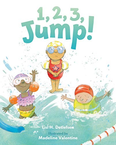 1, 2, 3, JUMP! By Lisl H. Detlefsen & Madeline Valentine – Hardcover *BRAND NEW*