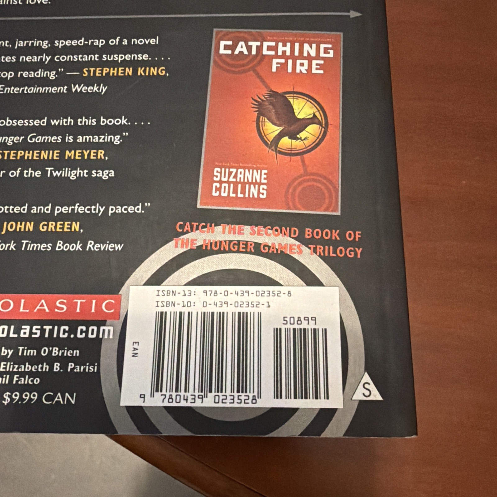 Hunger Games (Hunger Games, Book One) by Suzanne Collins (2010, Trade Paperback)