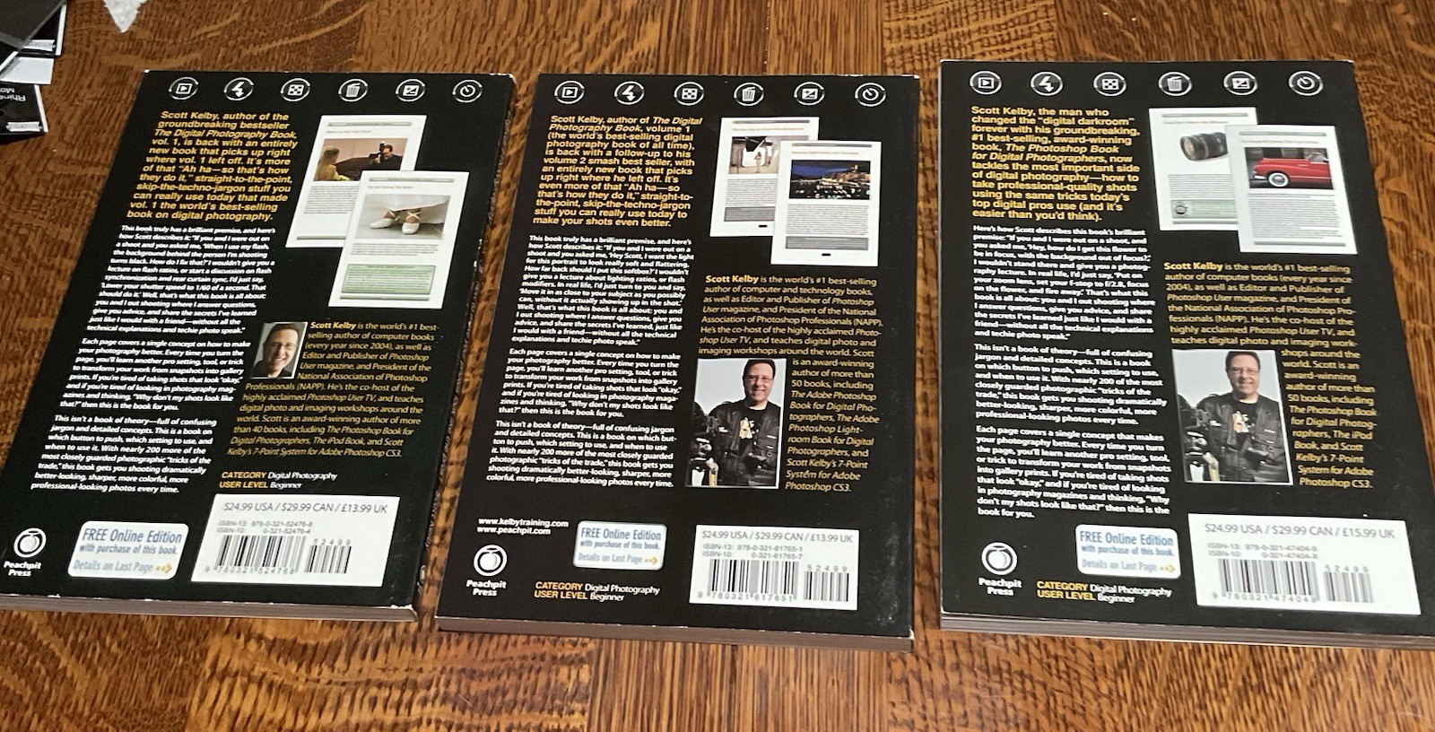 Digital Photography Vols. 1-3, Set : The Step-by step Scott Kelby’s