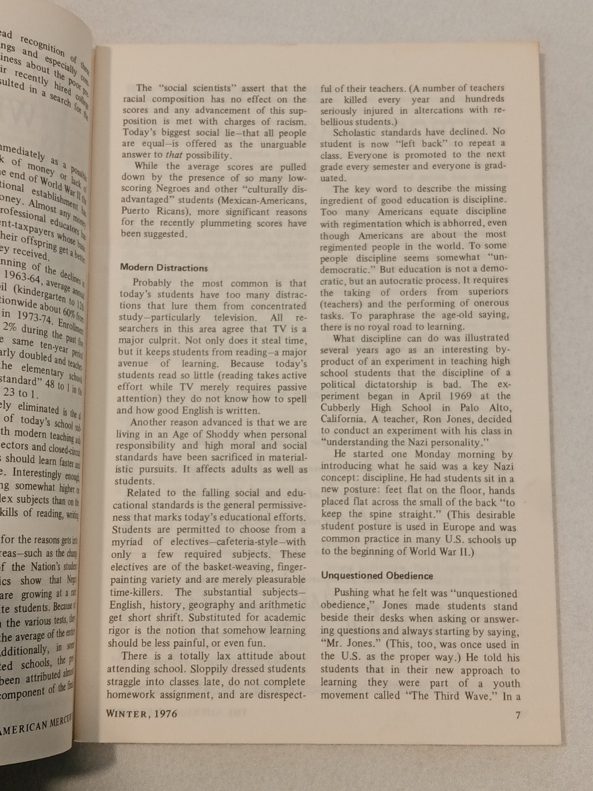 Winter 1976 by American Mercury SB