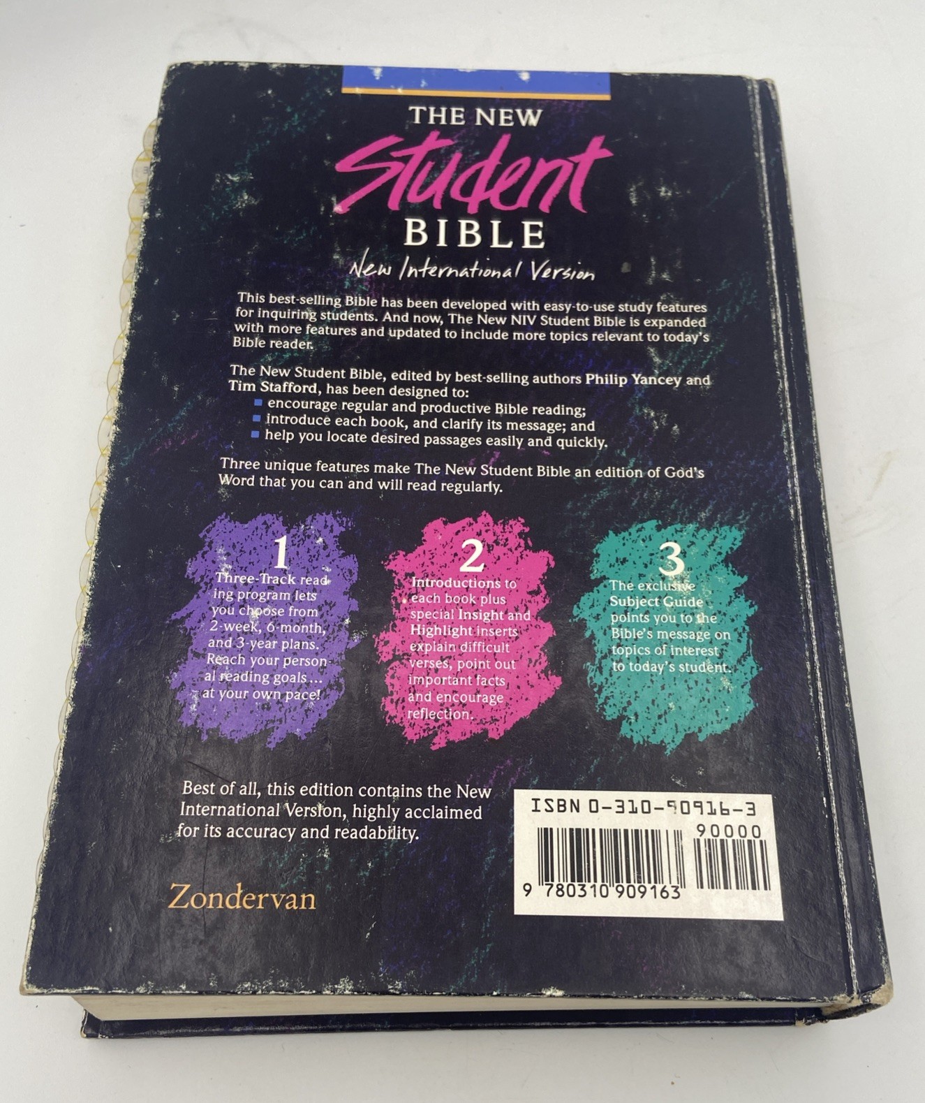 The New Student Bible Expanded and Updated New International Version Hardcover