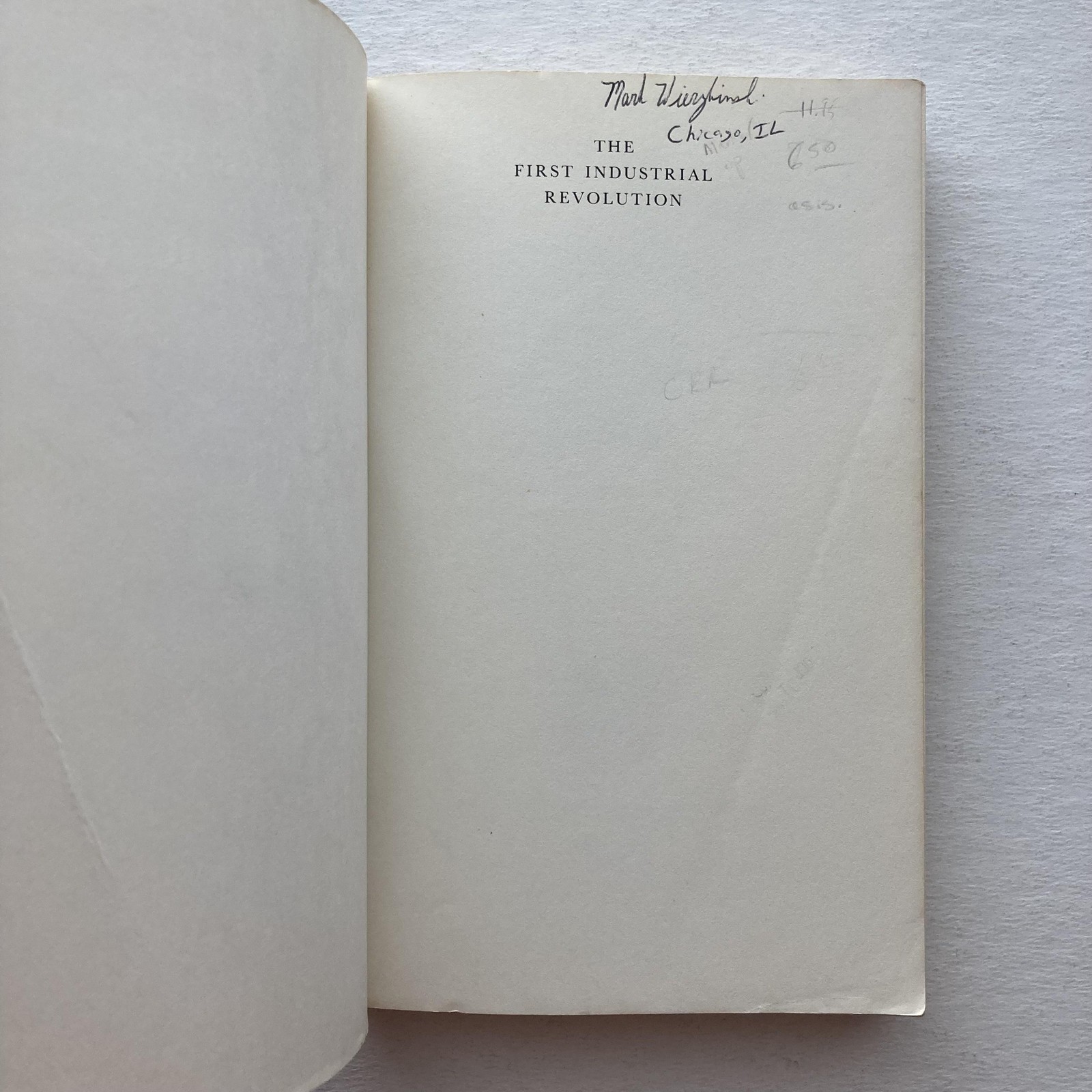 Vintage The First Industrial Revolution Phyllis Deane 2nd Ed Softcover Cambridge
