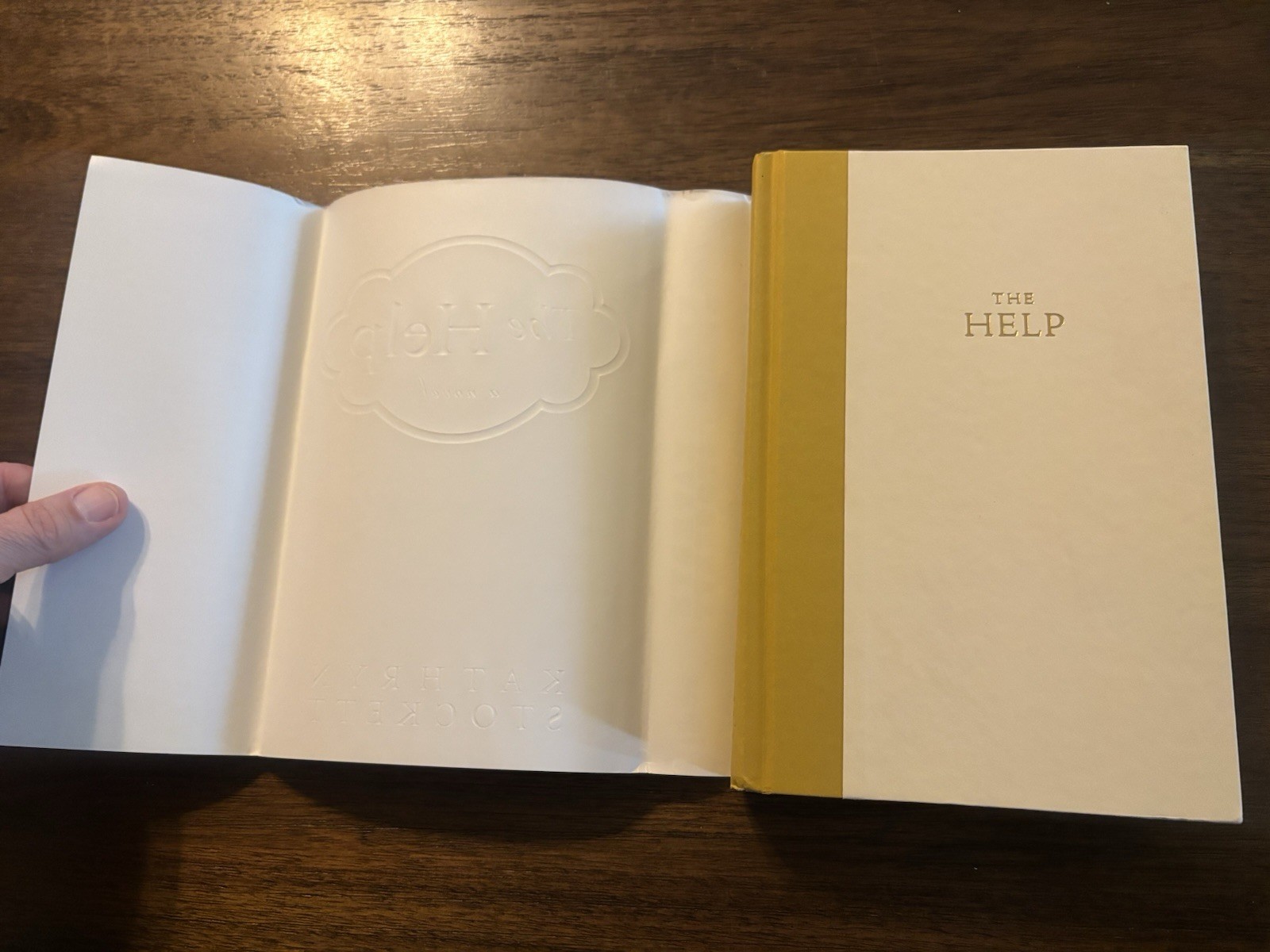 SIGNED The Help By Kathryn Stockett 1st Edition Later Printing 2009 HCDJ