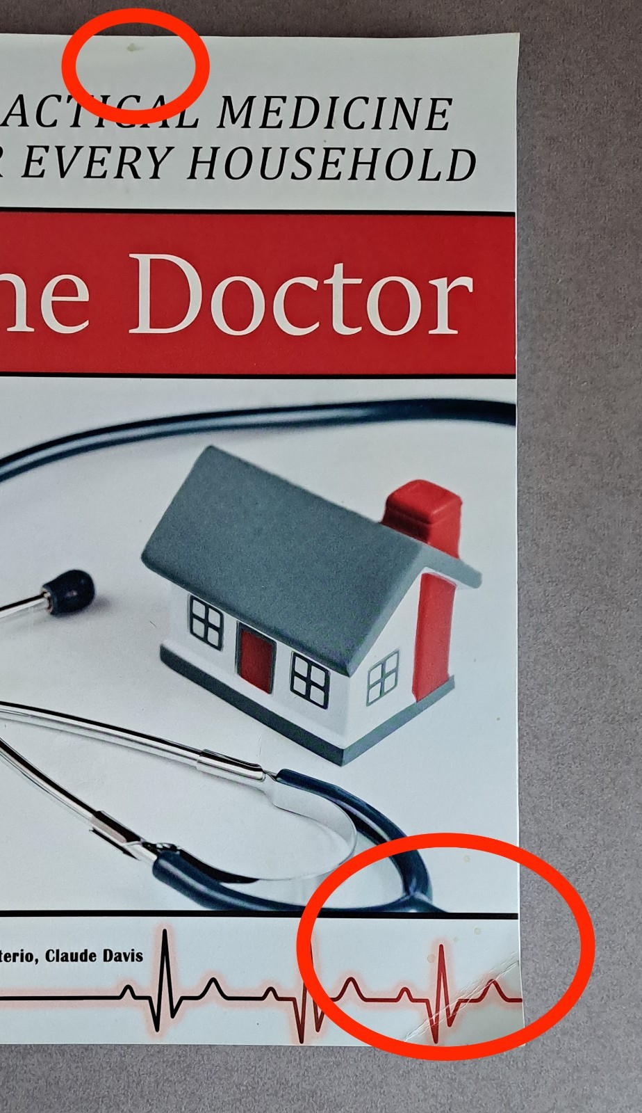 Home Doctor: Practical Medicine for Every Household USED Book: DISCOLORING, 2021