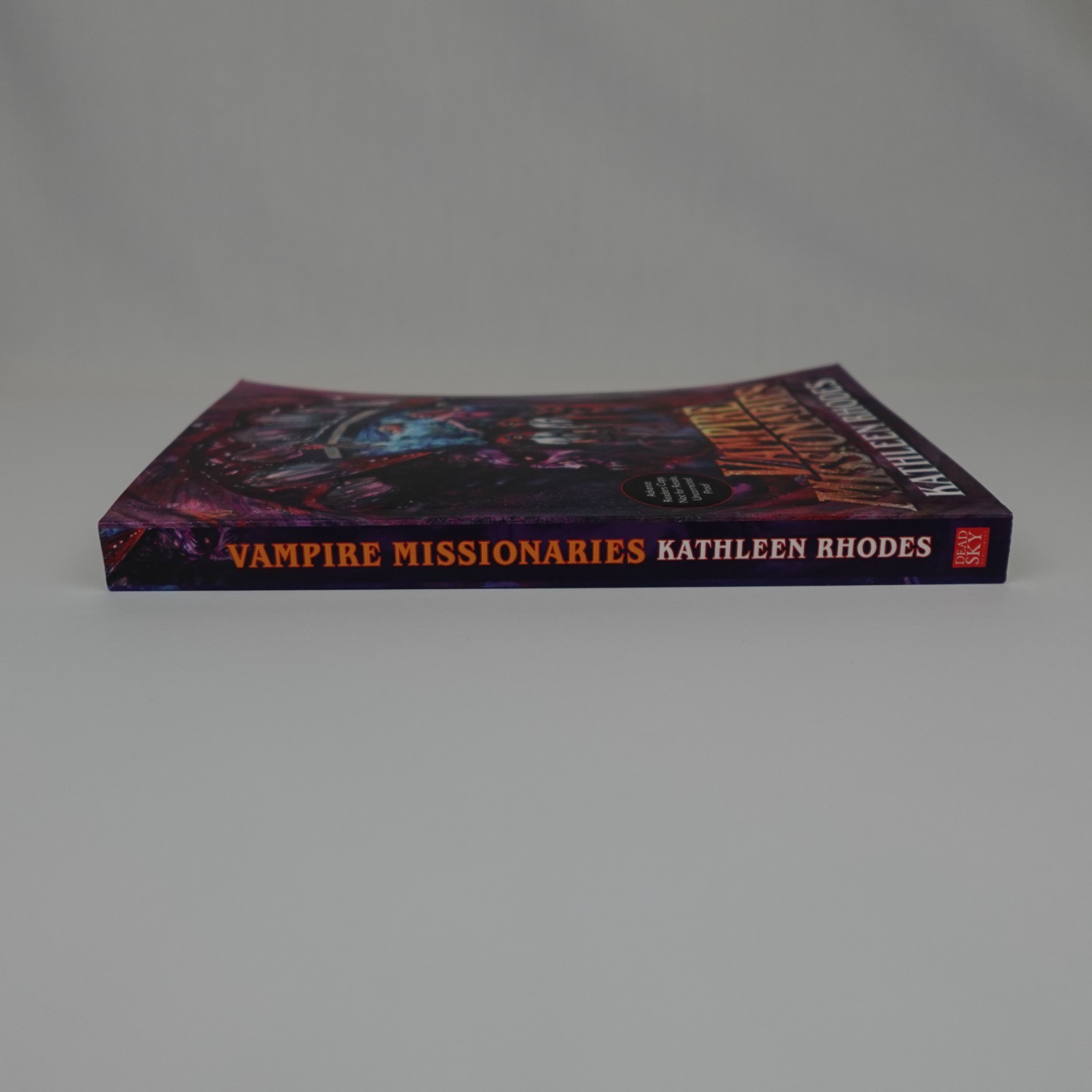 Vampire Missionaries by Kathleen Rhodes ARC Advanced Reader Copy New 2026 Horror