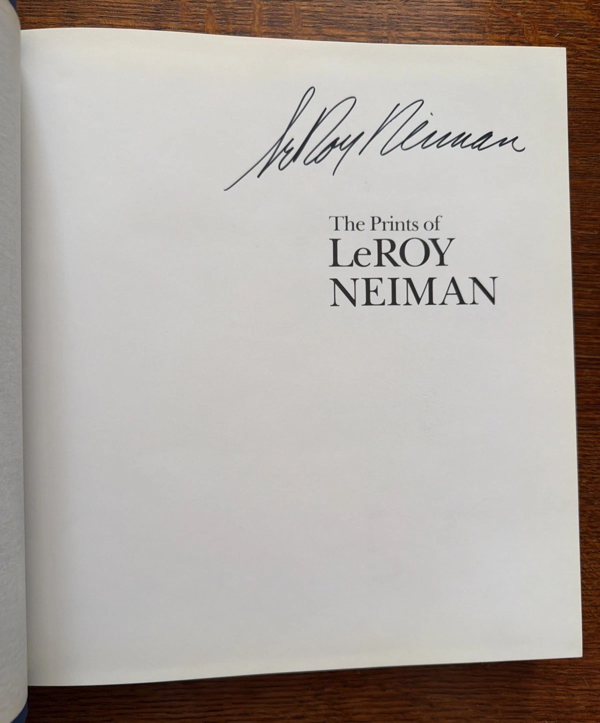 The Prints of LeRoy Neiman: A Catalogue of Raisonné, 1980 HBDJ – SIGNED!