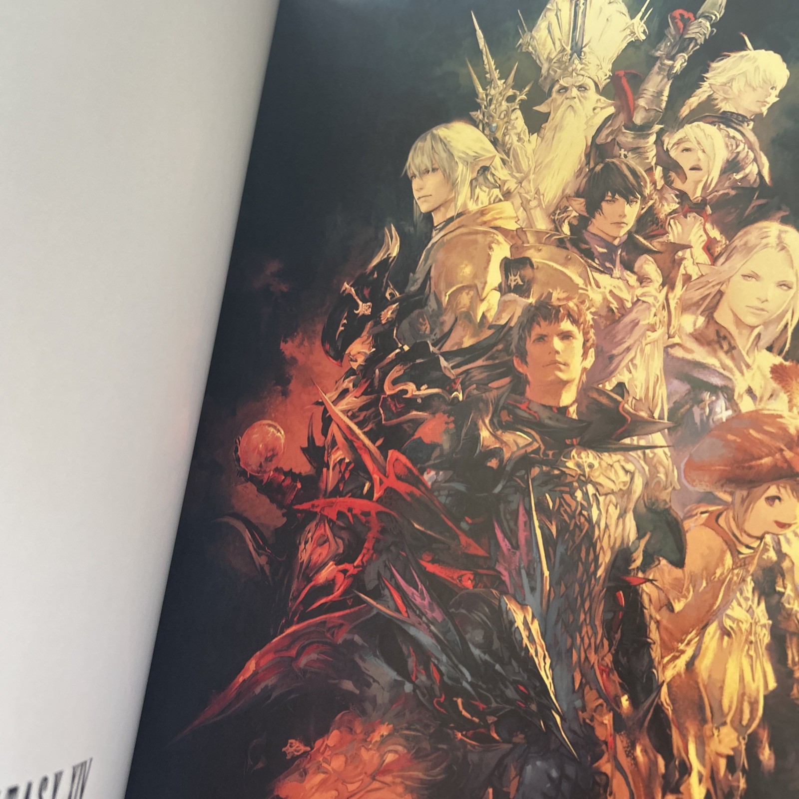Final Fantasy VII, XIV Poster Collection 2 Books Br2