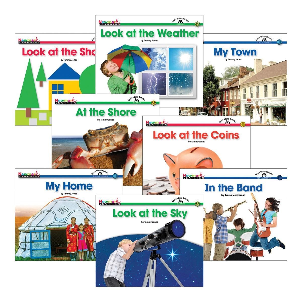 Newmark Learning Step 2 Sight Word Book Set