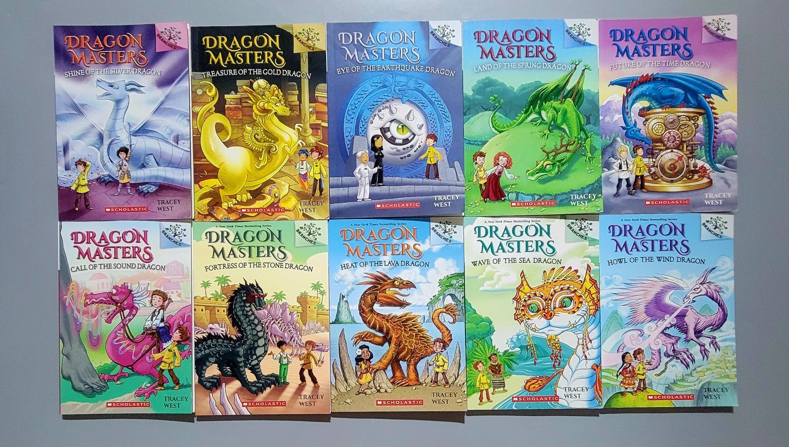 Dragon Masters Books 1-20 Paperback Set – Tracey West – PB – Good