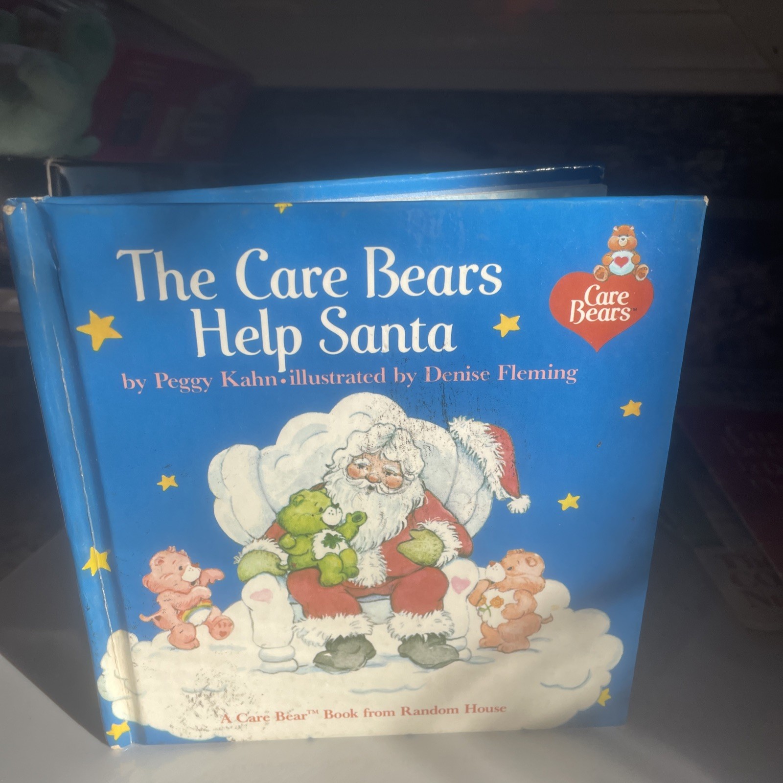 The Care Bears Help Santa Book 1984 Hardcover