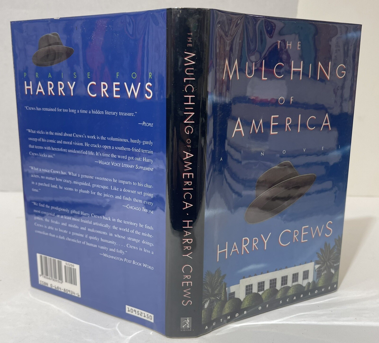 The Mulching of America By Harry Crews Signed First Edition HCDJ 1995