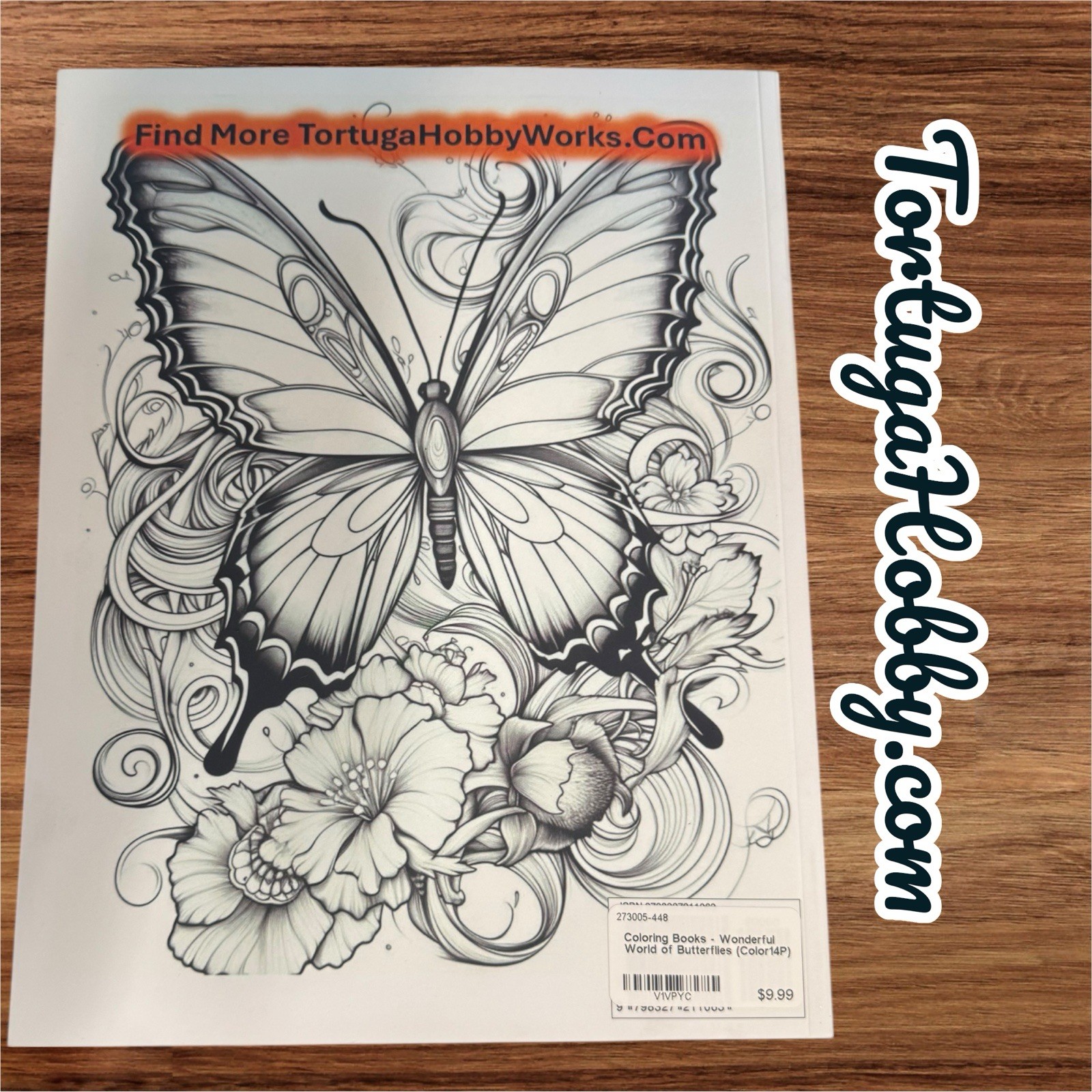 The World Of Butterflies – Adult Coloring Book – Coloring Book. 100+ Pages.