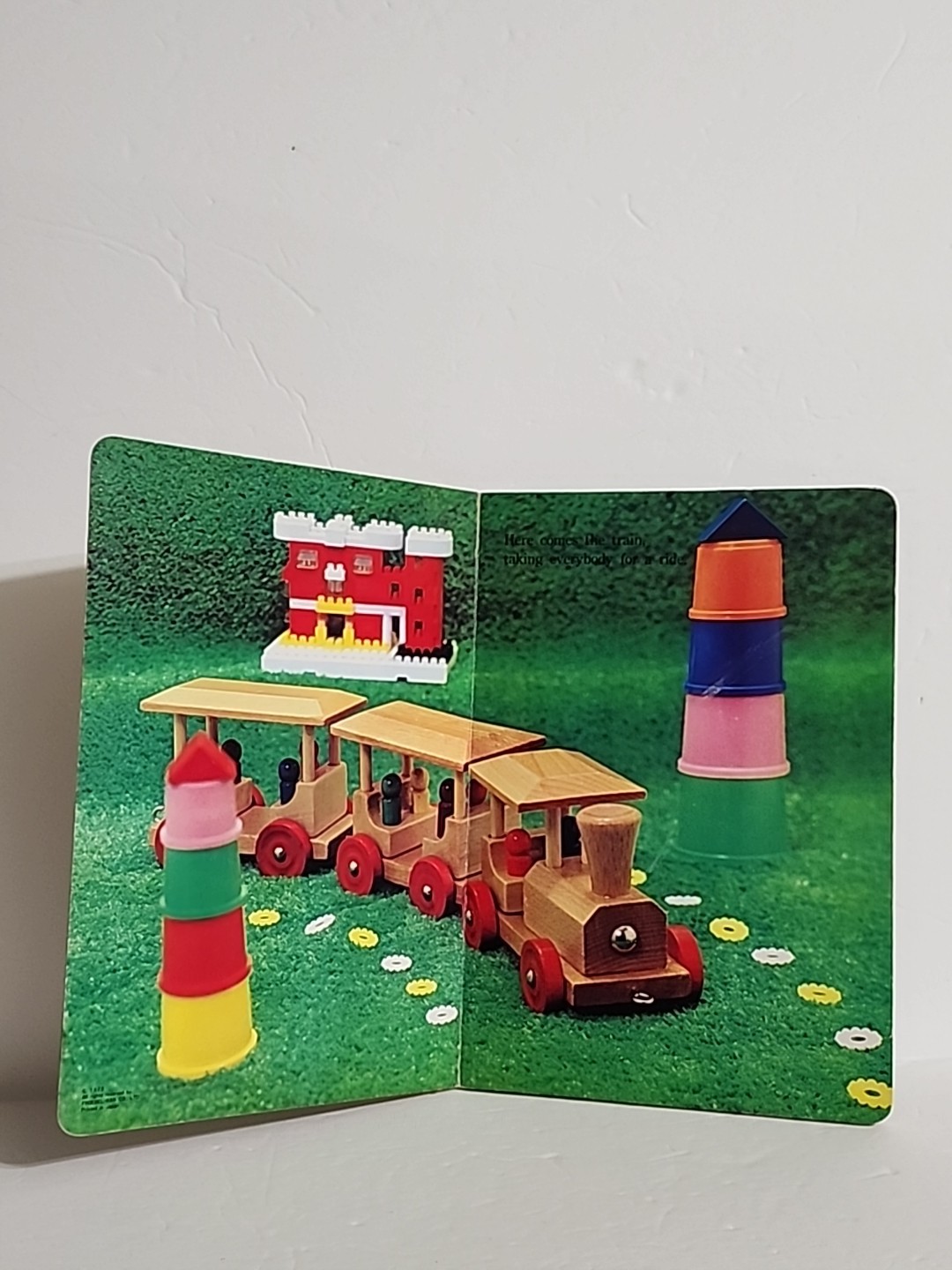 Vintage 1973 Froebel-Kan OFF FOR A RIDE 1st Edition Board Book Toys