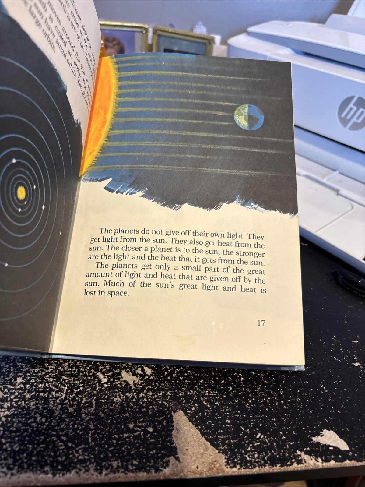 Finding Out About The Sun And Moon ~1974 HC~ Vintage Youth Astronomy