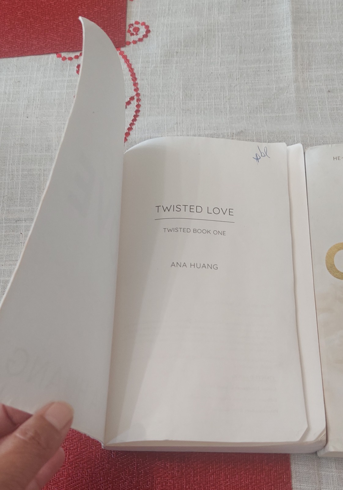 Twisted Series Collection by Ana Huang, Paperback -Love, Games, Hate (VERY GOOD)